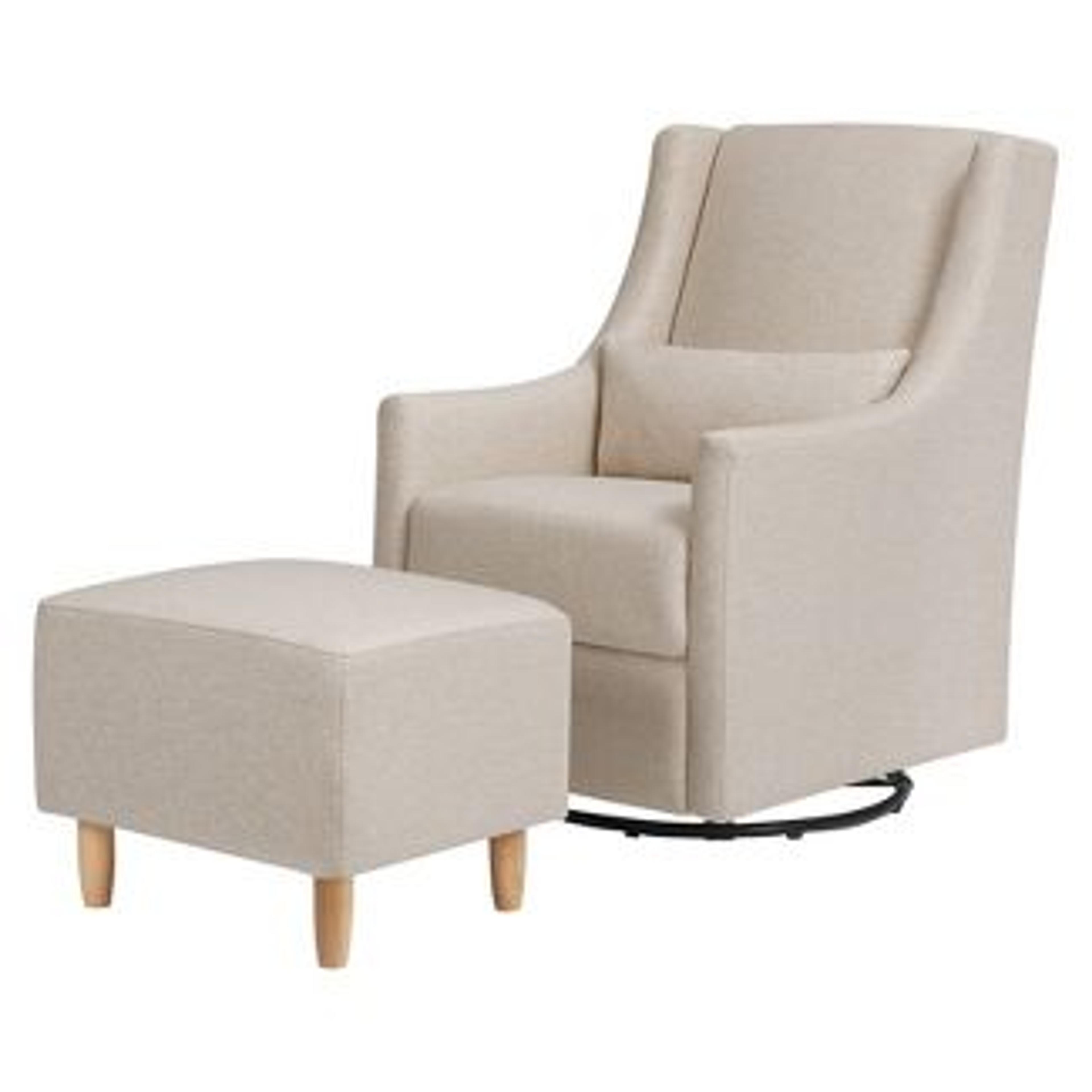 Babyletto Toco Swivel Glider And Ottoman : Target