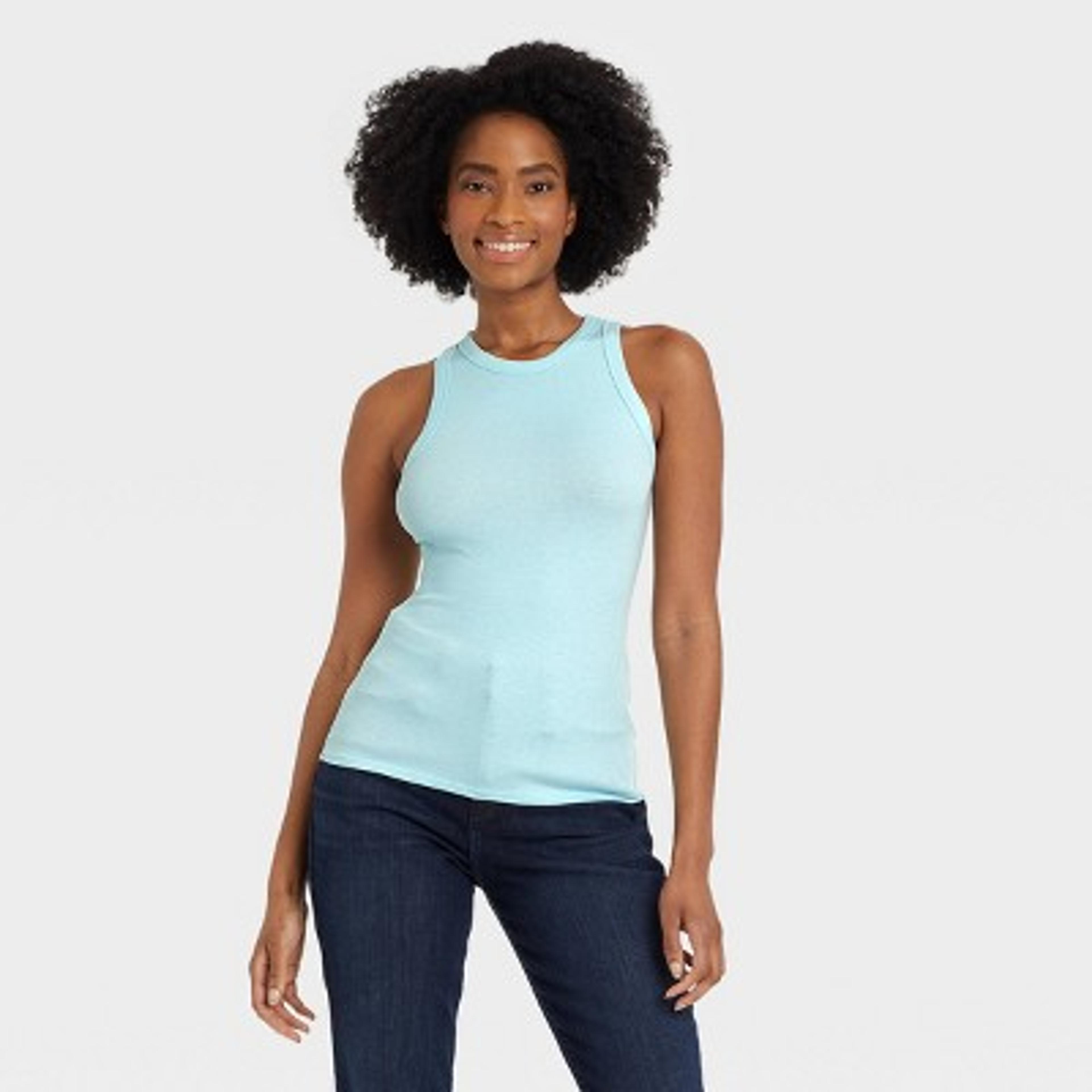 Women's Ribbed Tank Top - A New Day™ : Target