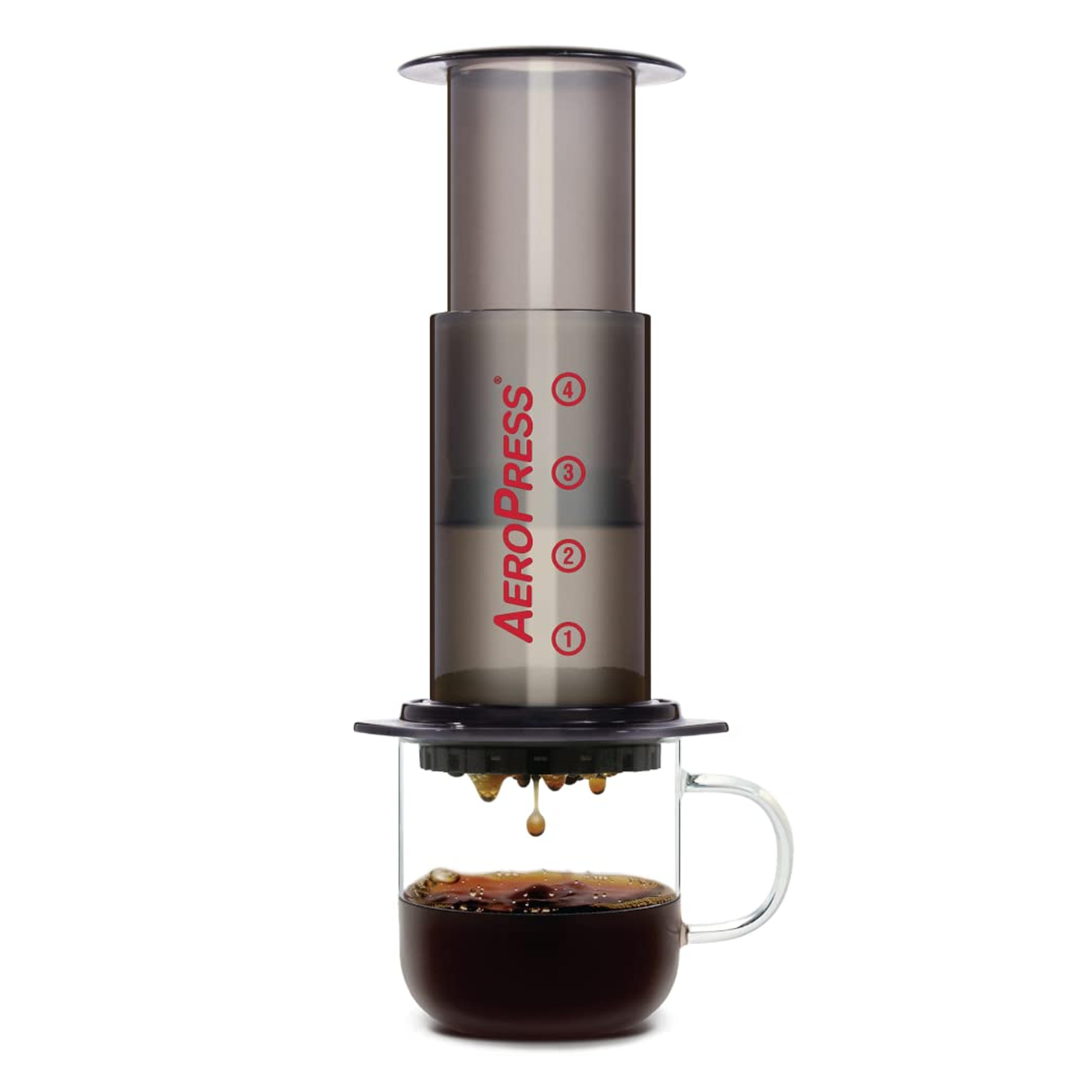 Amazon.com: AeroPress Original Coffee & Espresso Maker - Quickly makes delicious coffee without bitterness - 1 to 3 cups per pressing : Home & Kitchen