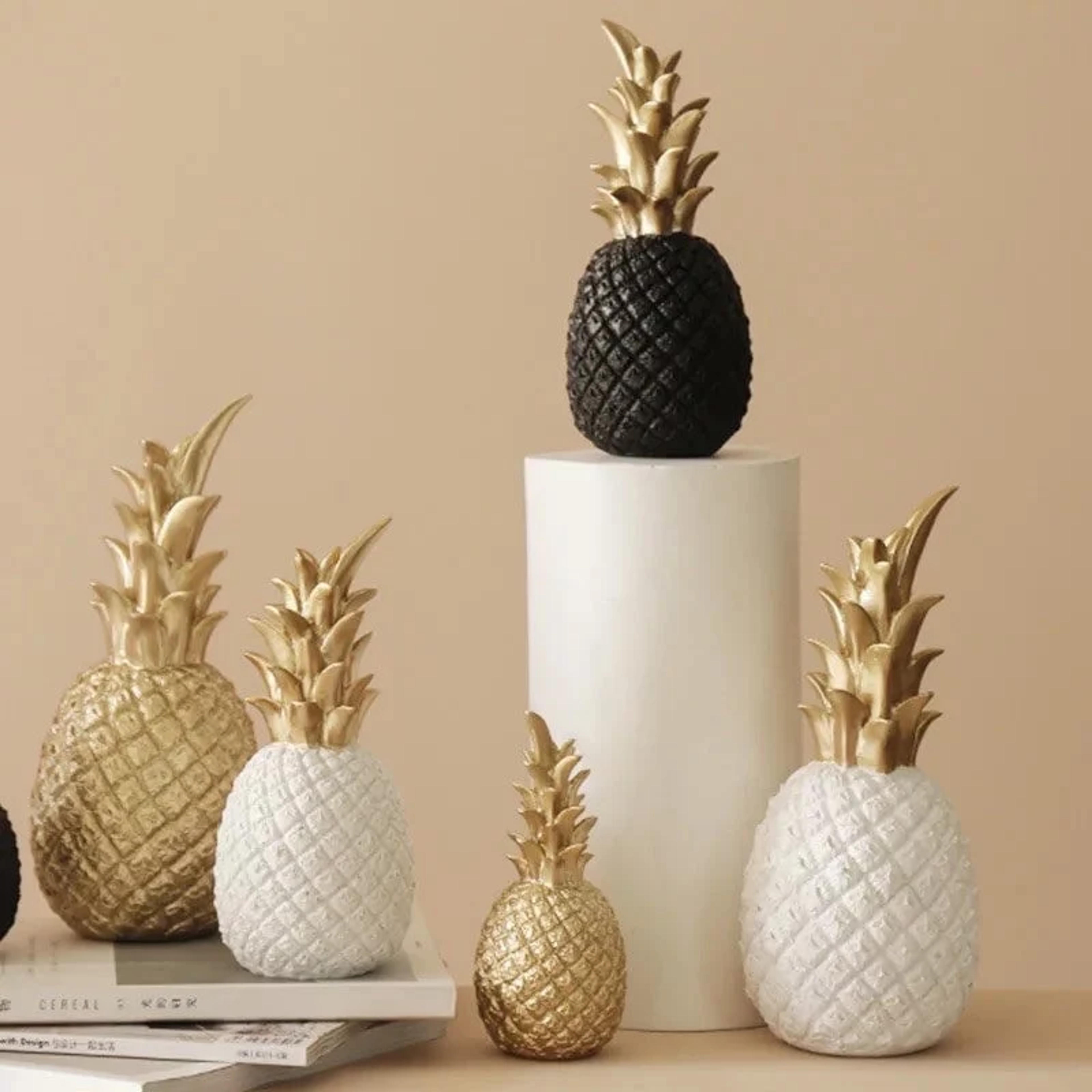 Gold Pineapple Nordic Style Home Decor Living Room Fabulous - Etsy