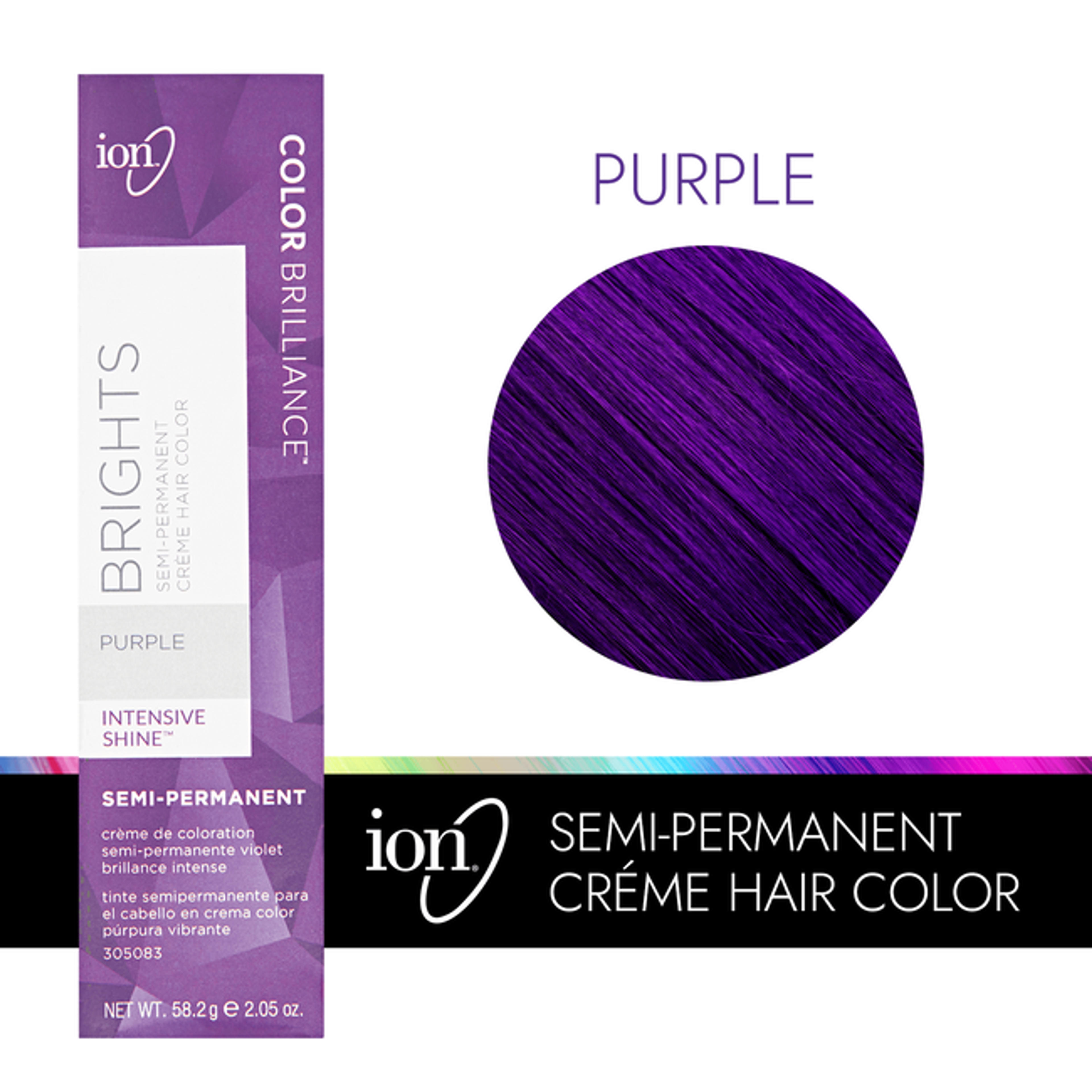Color Brilliance Brights Semi-Permanent Hair Color by Ion | Semi-Permanent Hair Color | Sally Beauty