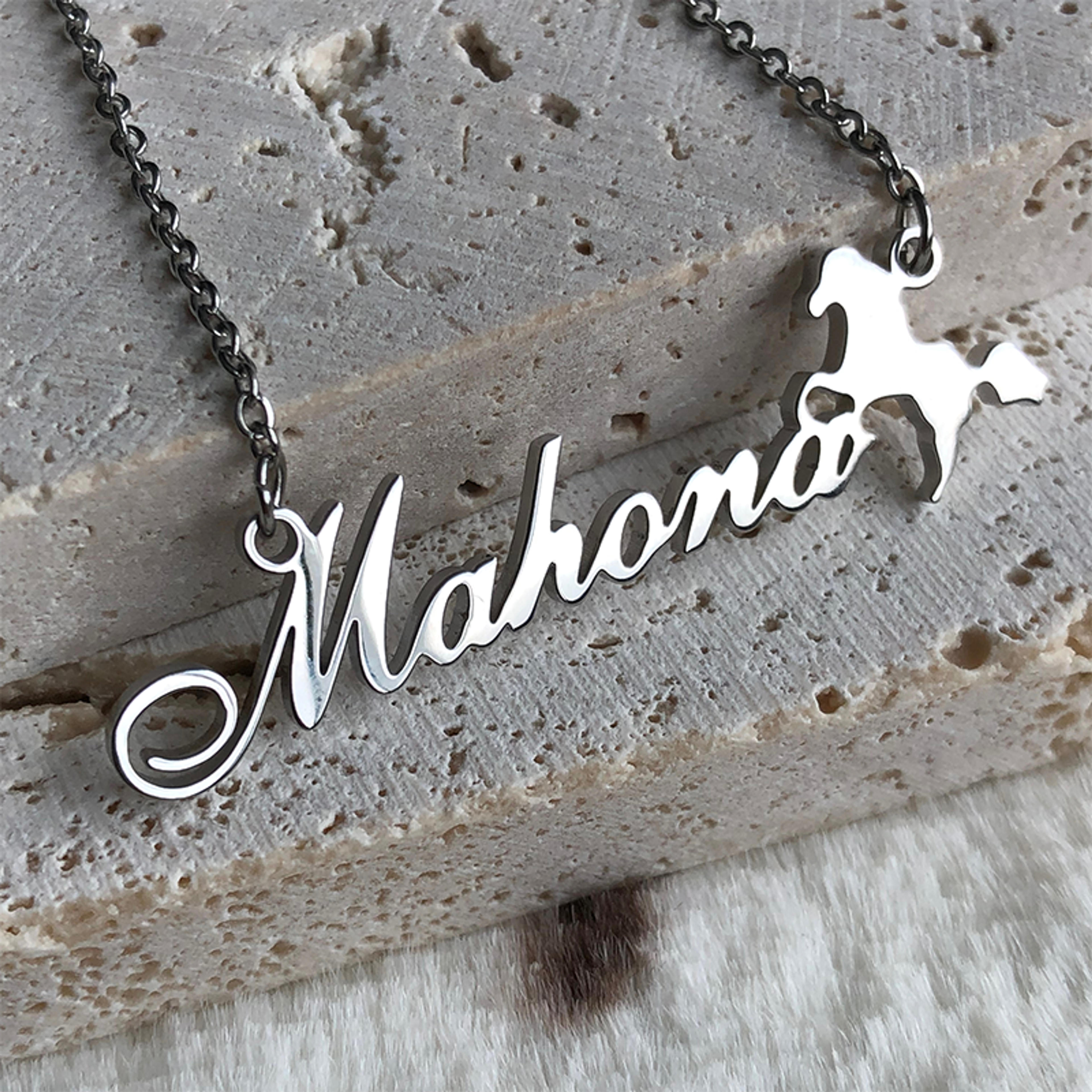 customoving®Horse custom name necklace