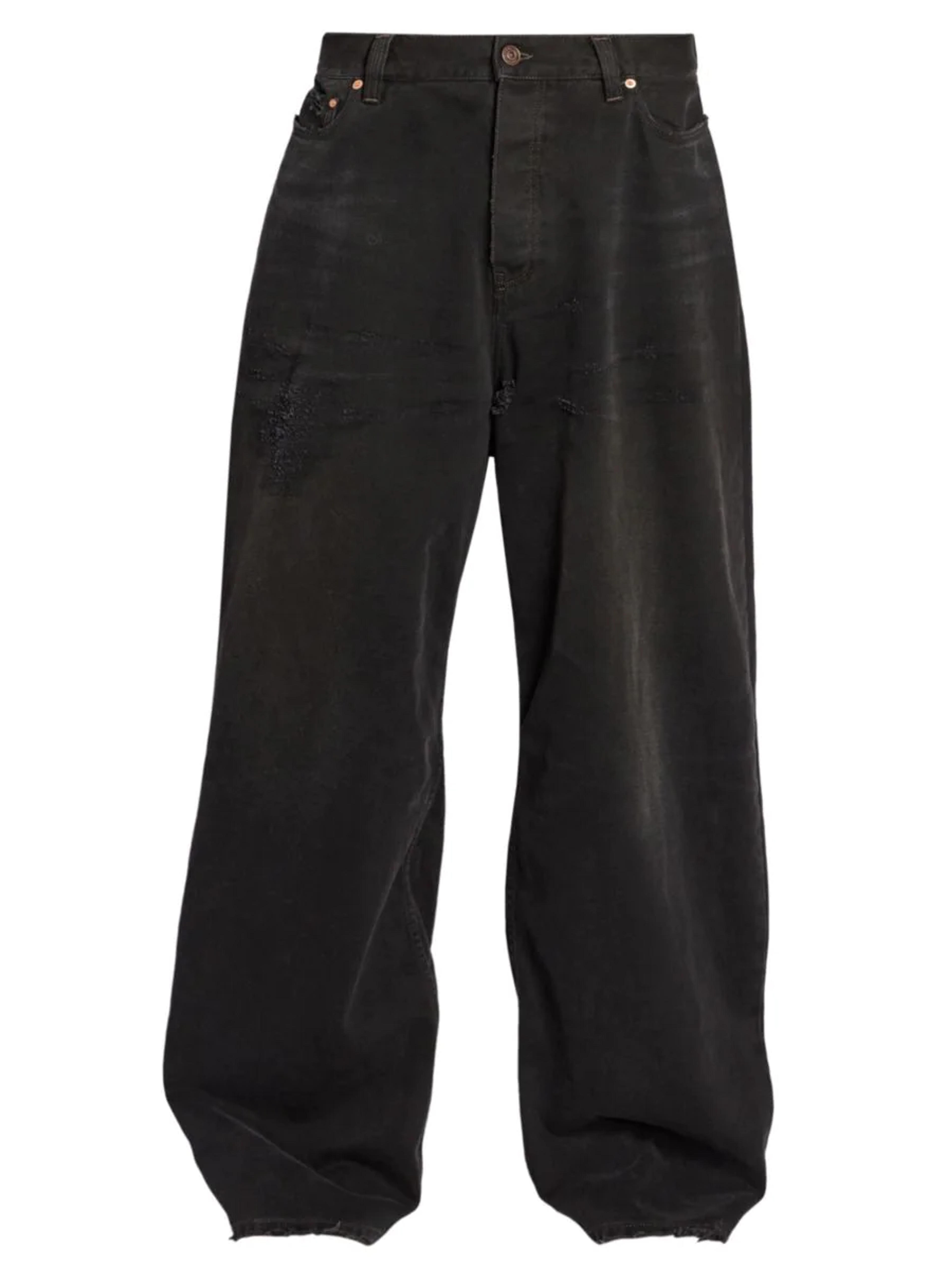 Shop Balenciaga Cotton Baggy Jeans | Saks Fifth Avenue