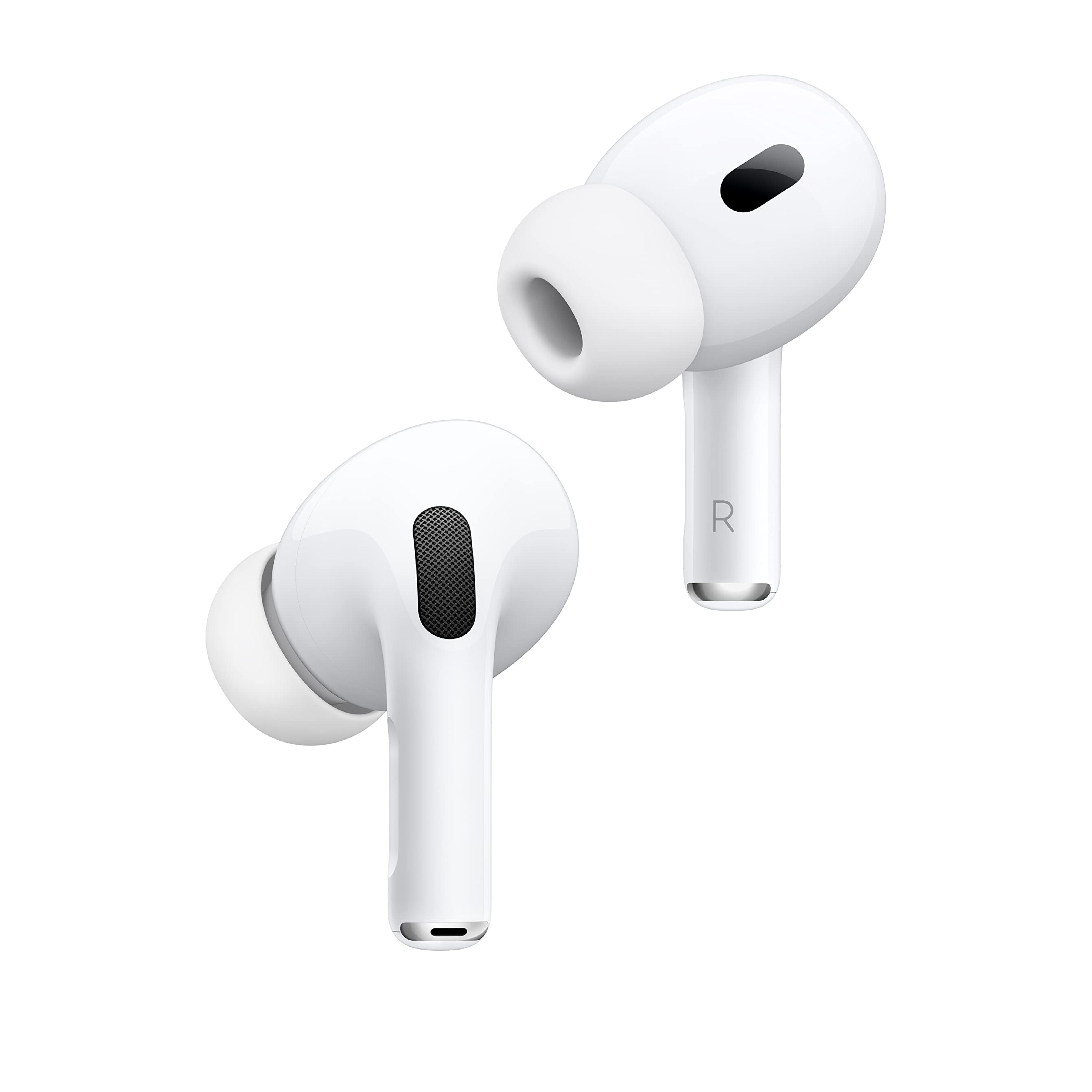 Amazon.com: Apple AirPods Pro (2nd Generation) Wireless Earbuds, Up to 2X More Active Noise Cancelling, Adaptive Transparency, Personalized Spatial Audio, MagSafe Charging Case, Bluetooth Headphones for iPhone : Electronics