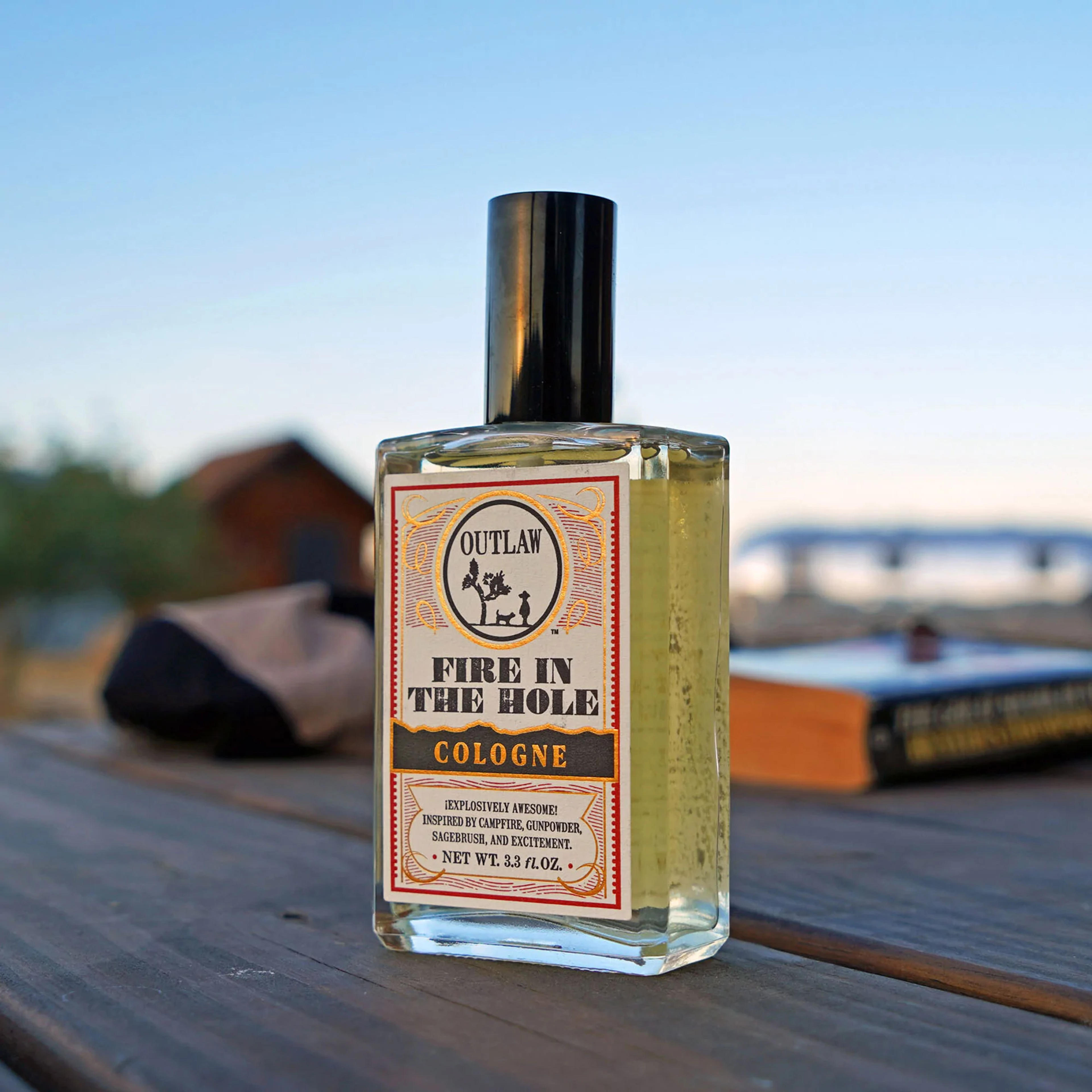 Outlaw Fire in the Hole Campfire Spray Cologne | Smell like Excitement