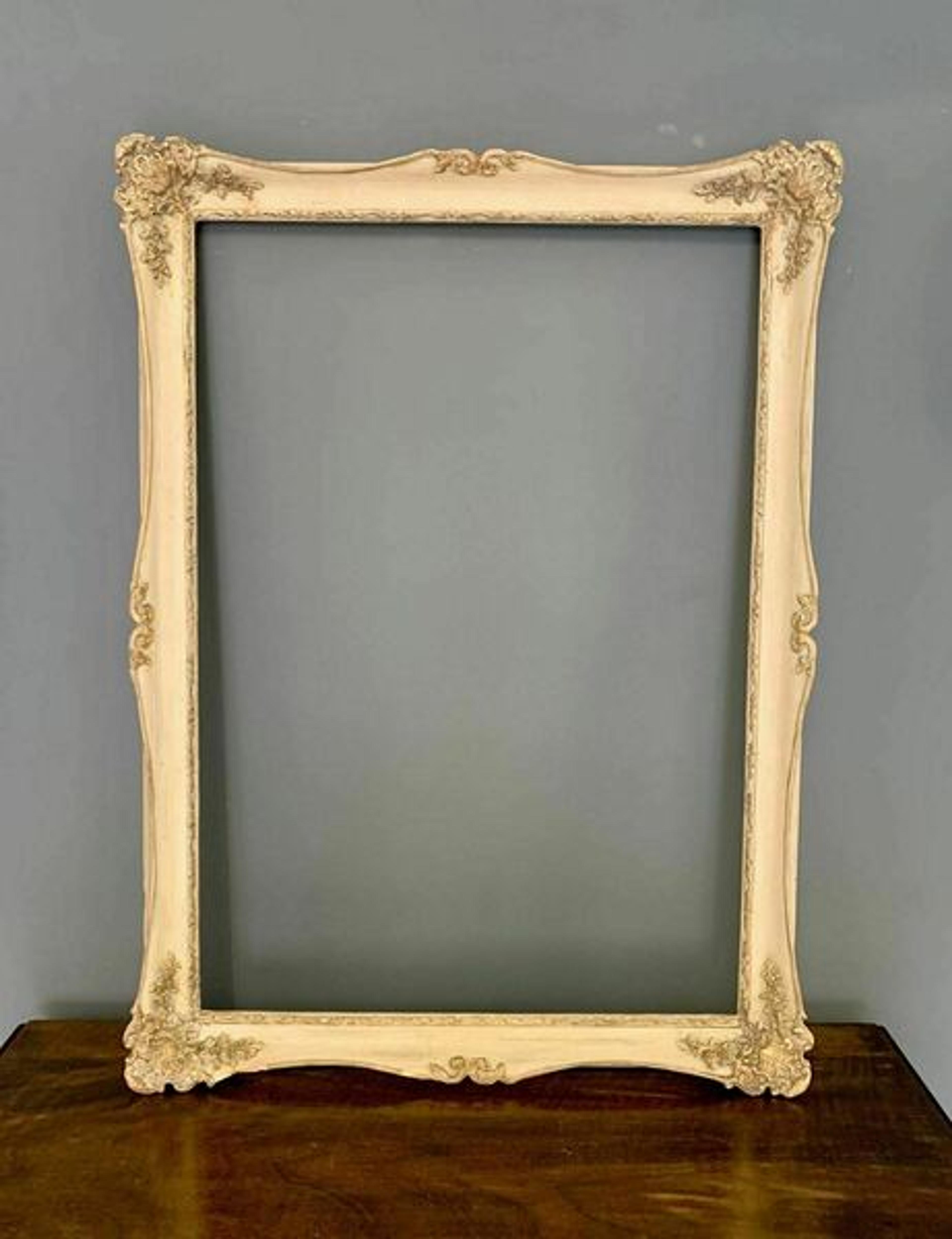 Vintage Decorative Painted And Gilt Frame | Vinterior