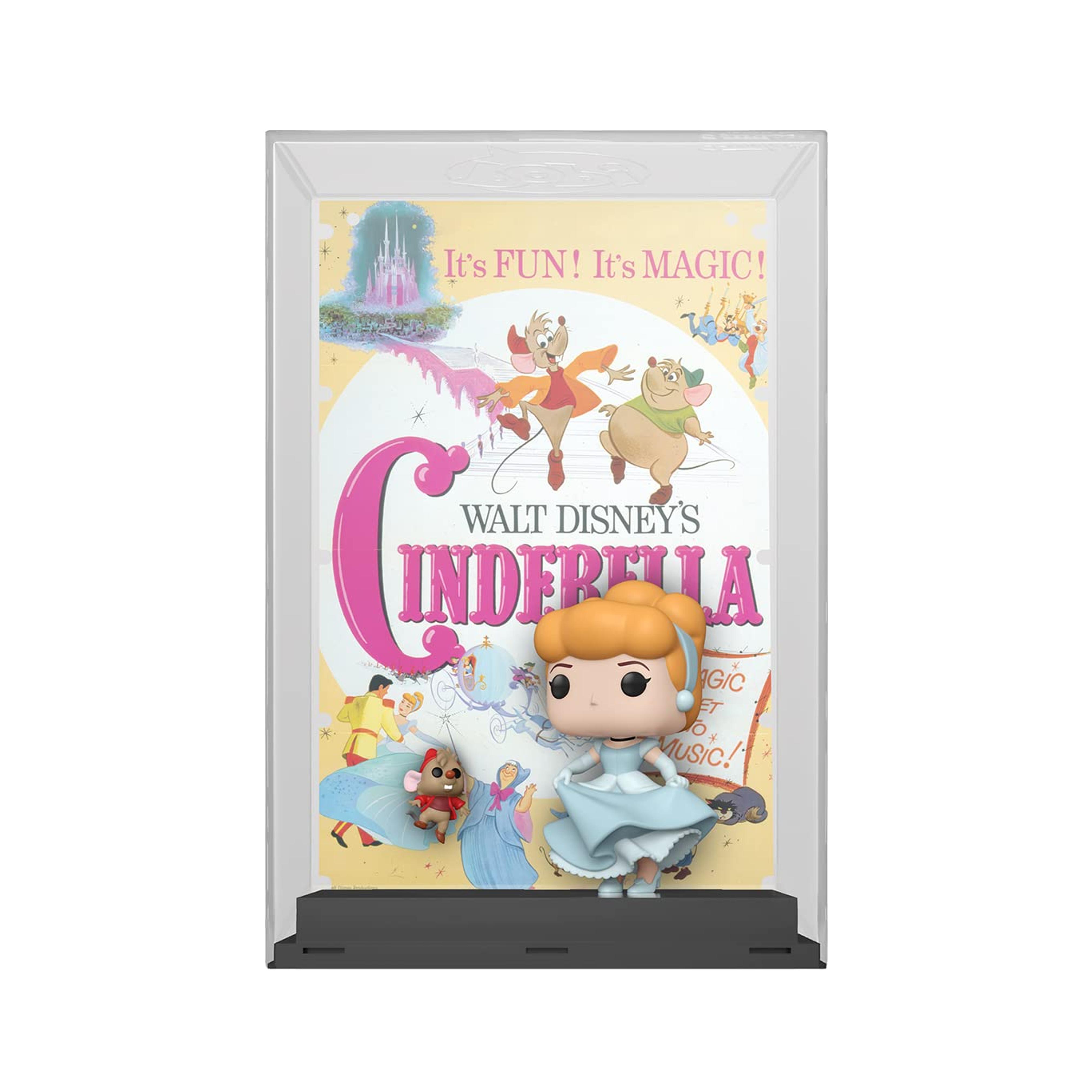 Funko Pop! Movie Poster: Disney 100 - Cinderella, Cinderella with Jaq