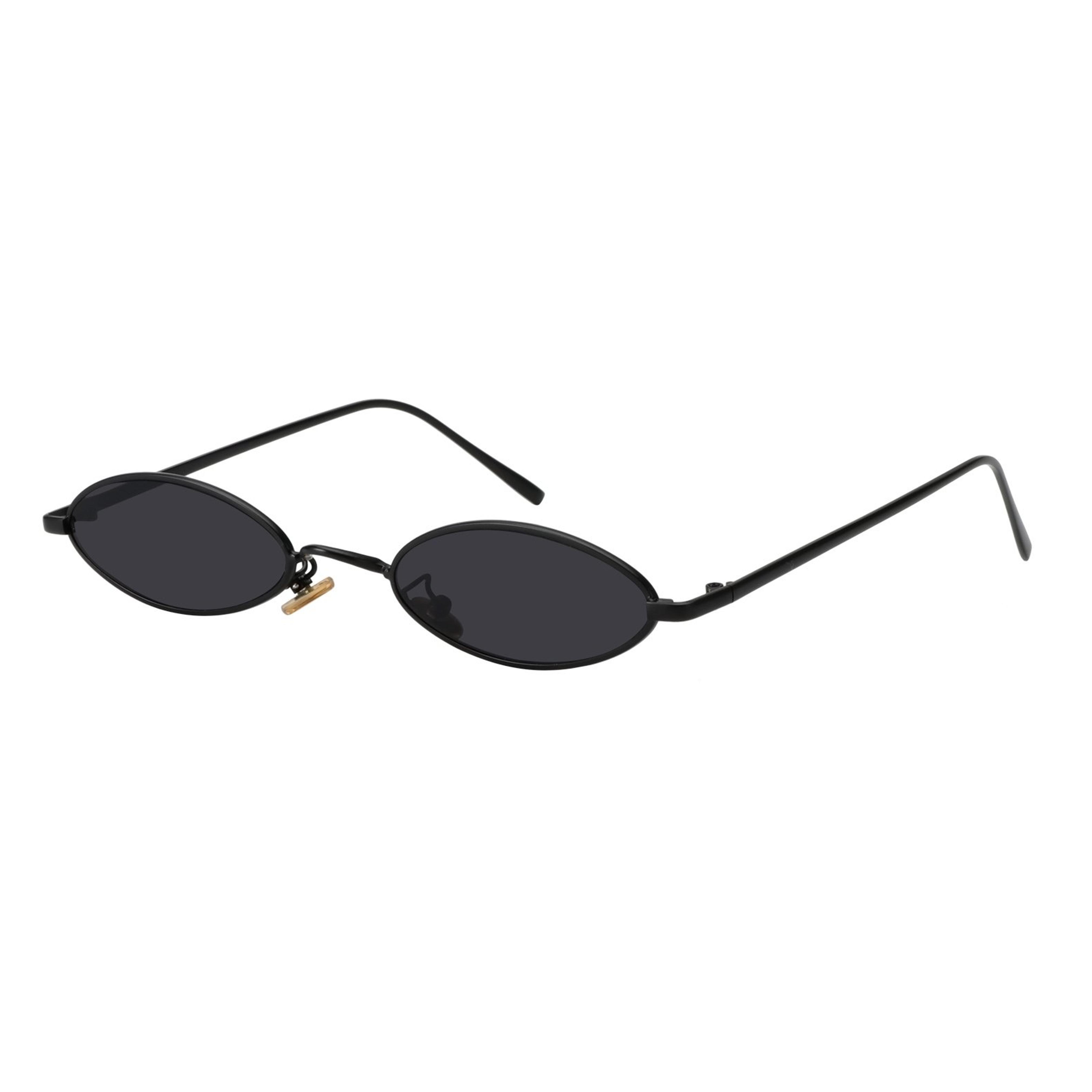 Amazon.com: MEETSUN Women's Retro,Vintage Oval Sunglasses, Black Gray, Small : Clothing, Shoes & Jewelry