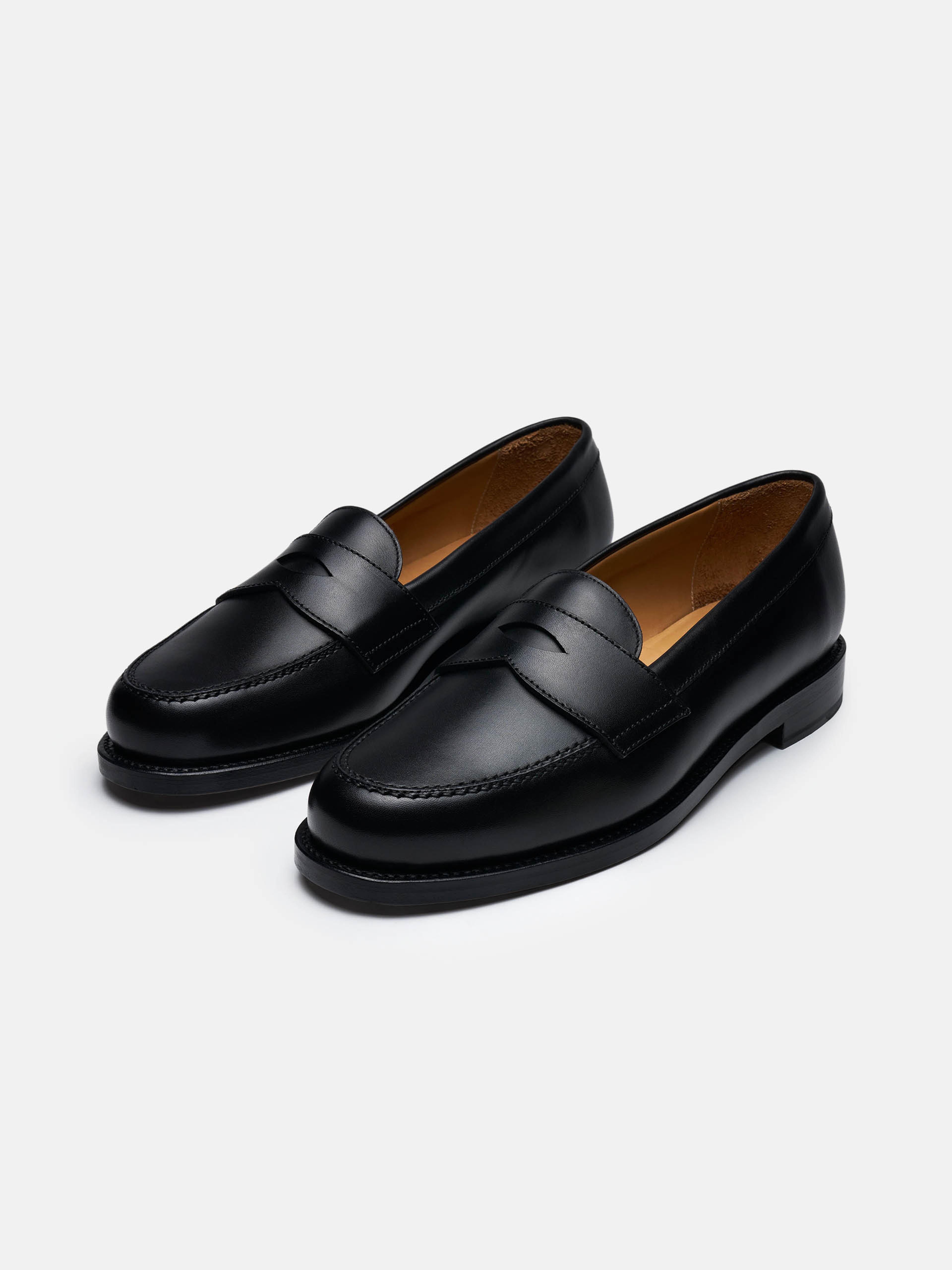 The Ivy Loafer - Black Calf | Goodyear Welted | MORJAS