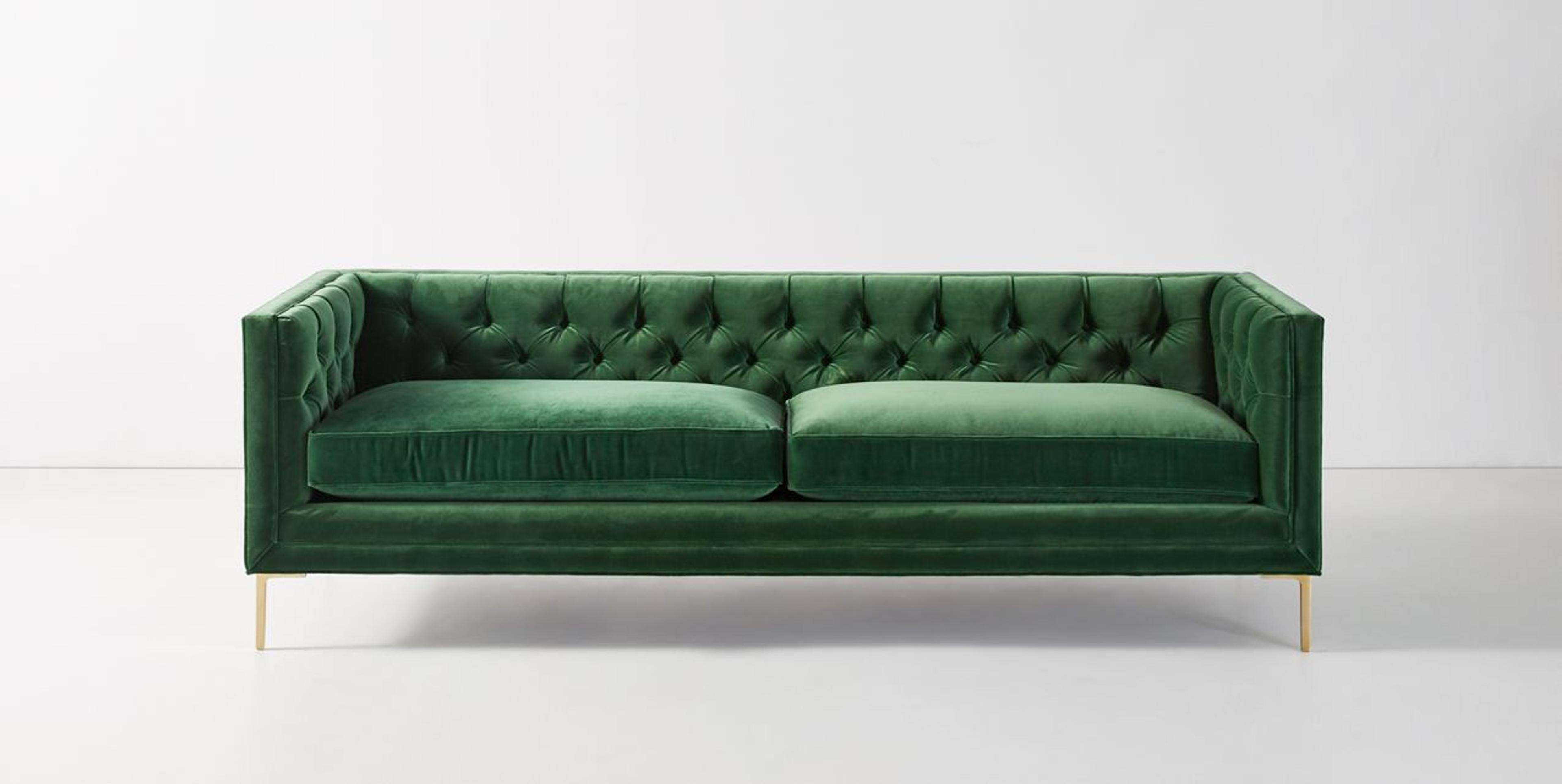 Mina Two-Cushion Sofa | AnthroLiving