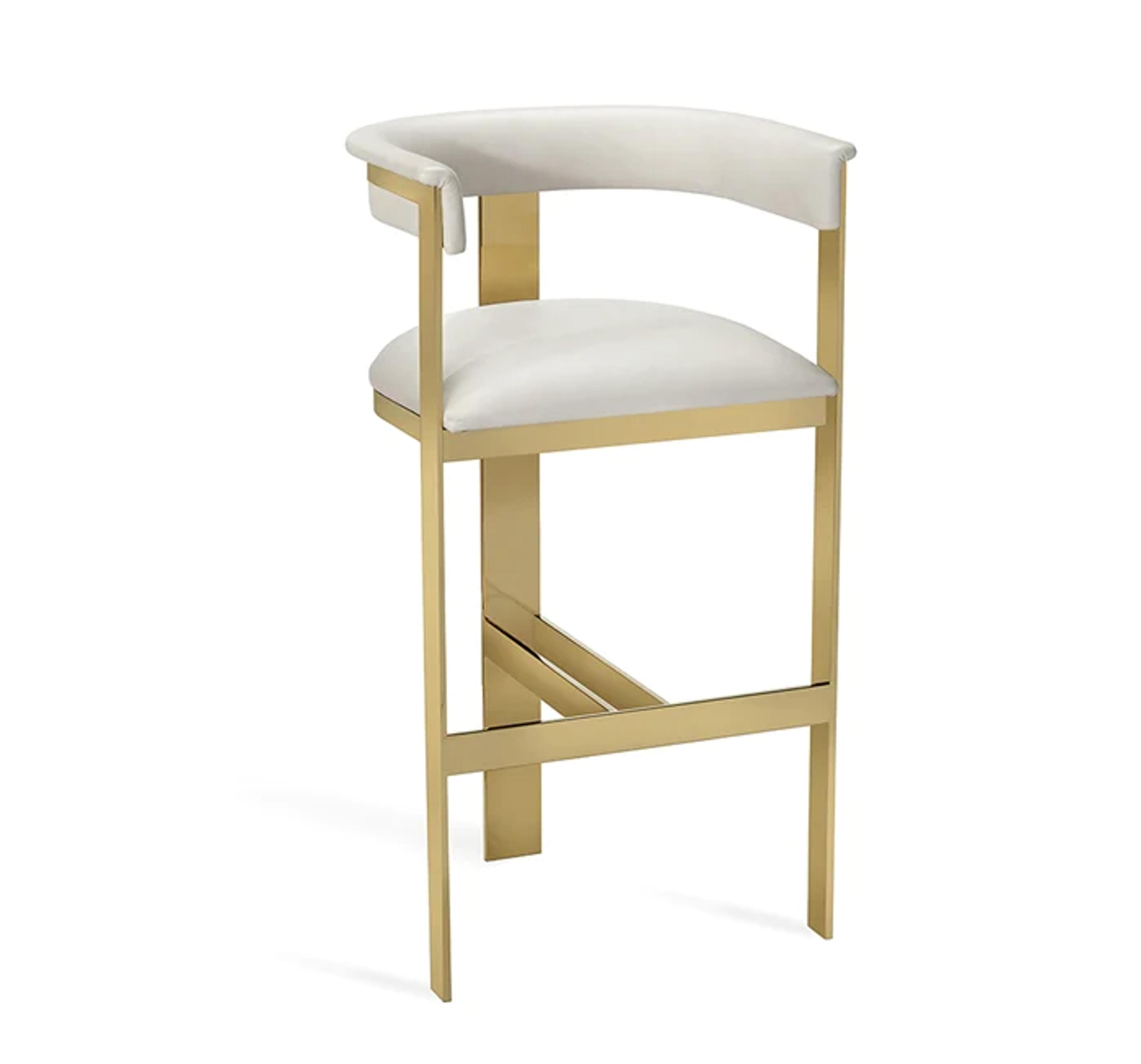 Darcy Bar Stool - Cream Leather