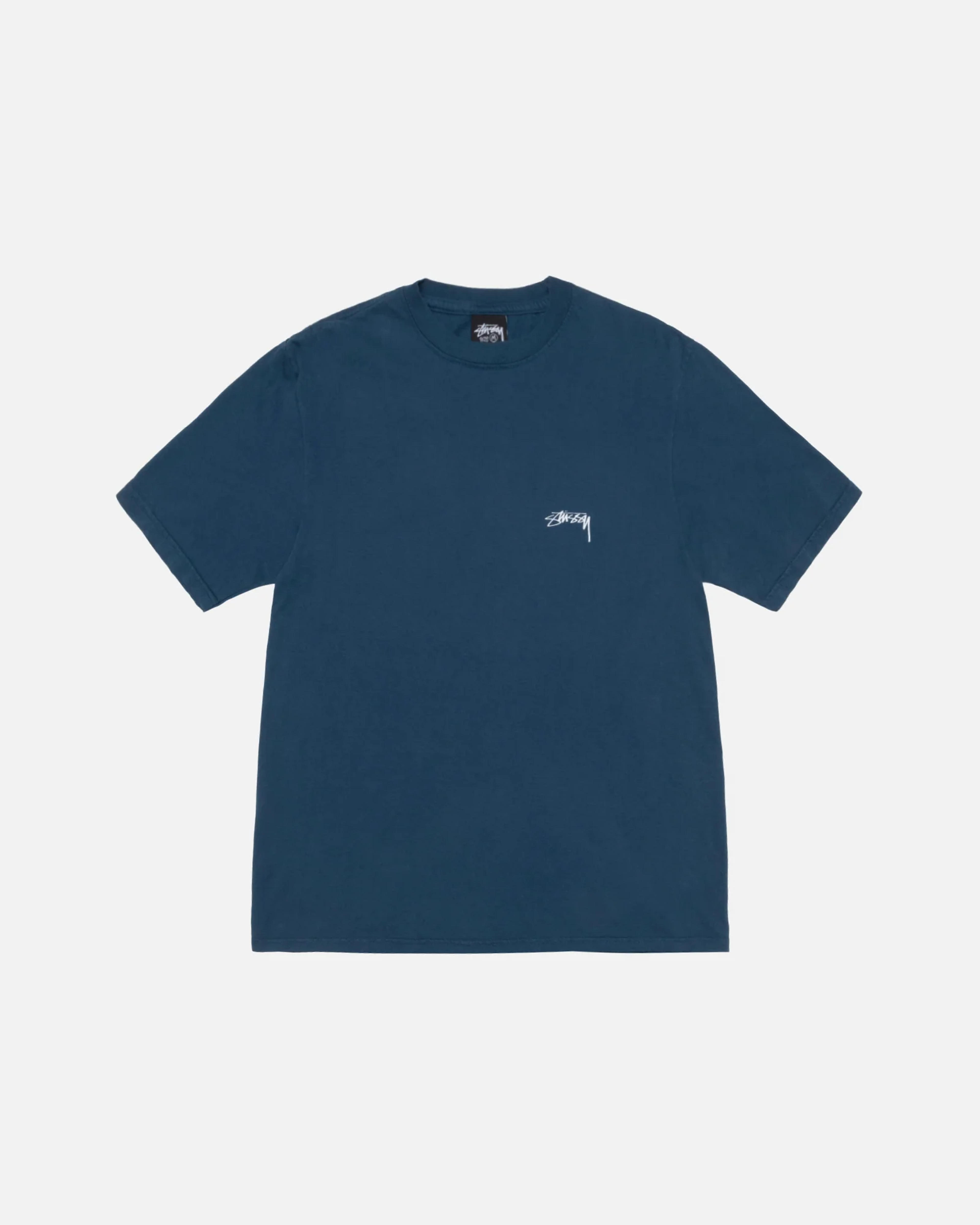 Smooth Stock Tee Pigment Dyed in navy