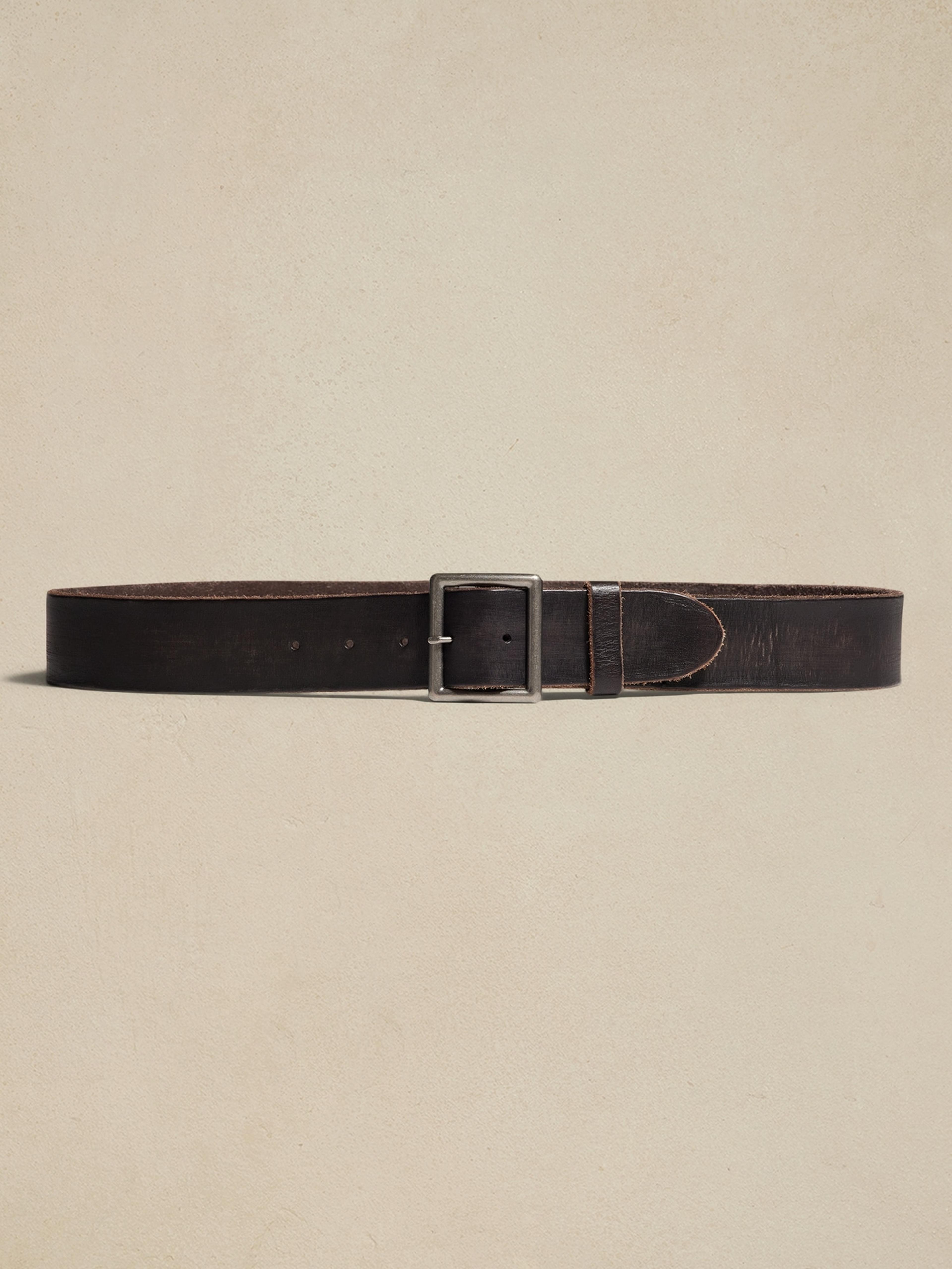 Rugged Leather Belt | Banana Republic