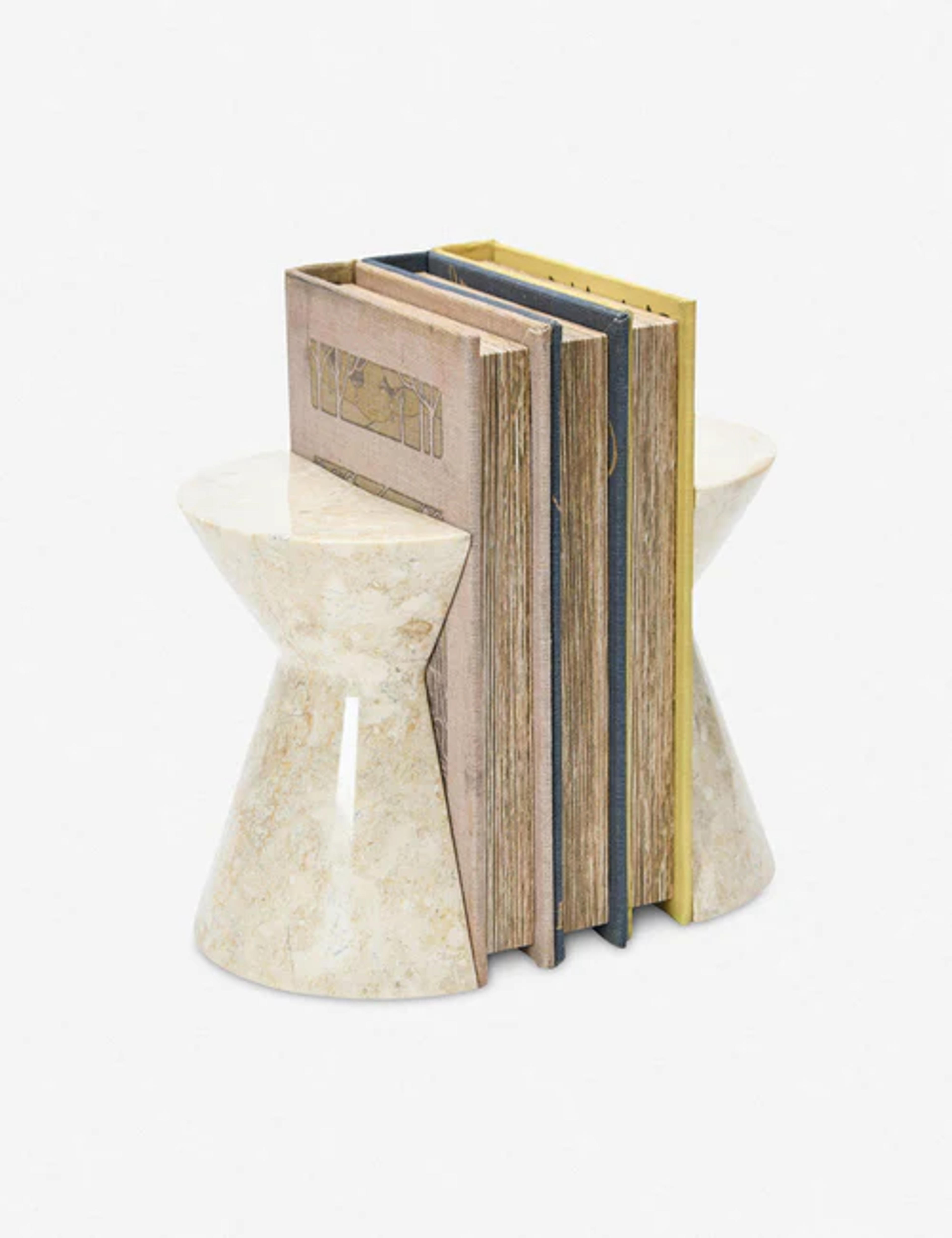 Lucca Marble Bookends - Set of 2