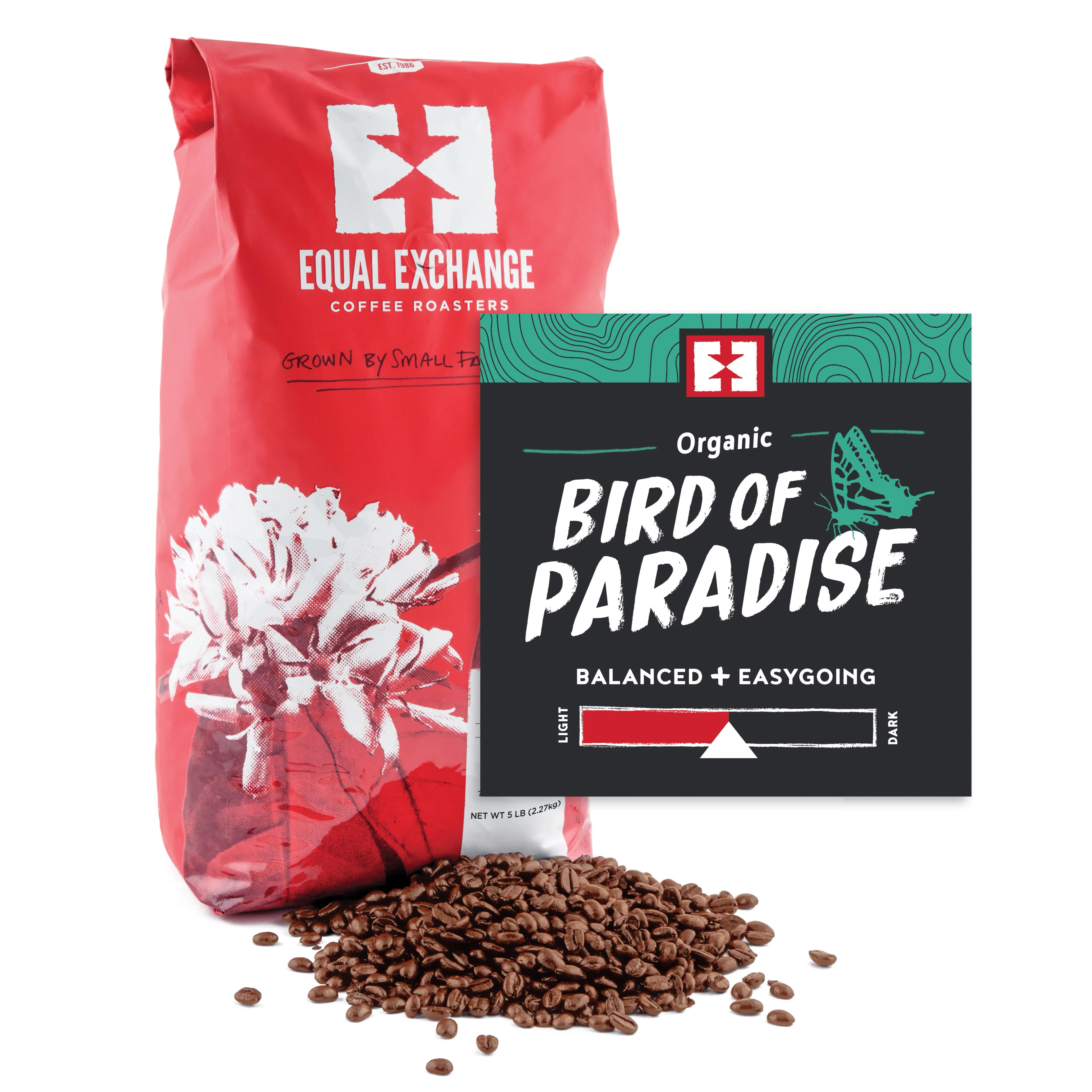 Organic Bird Of Paradise Coffee, 5lb whole bean – Equal Exchange