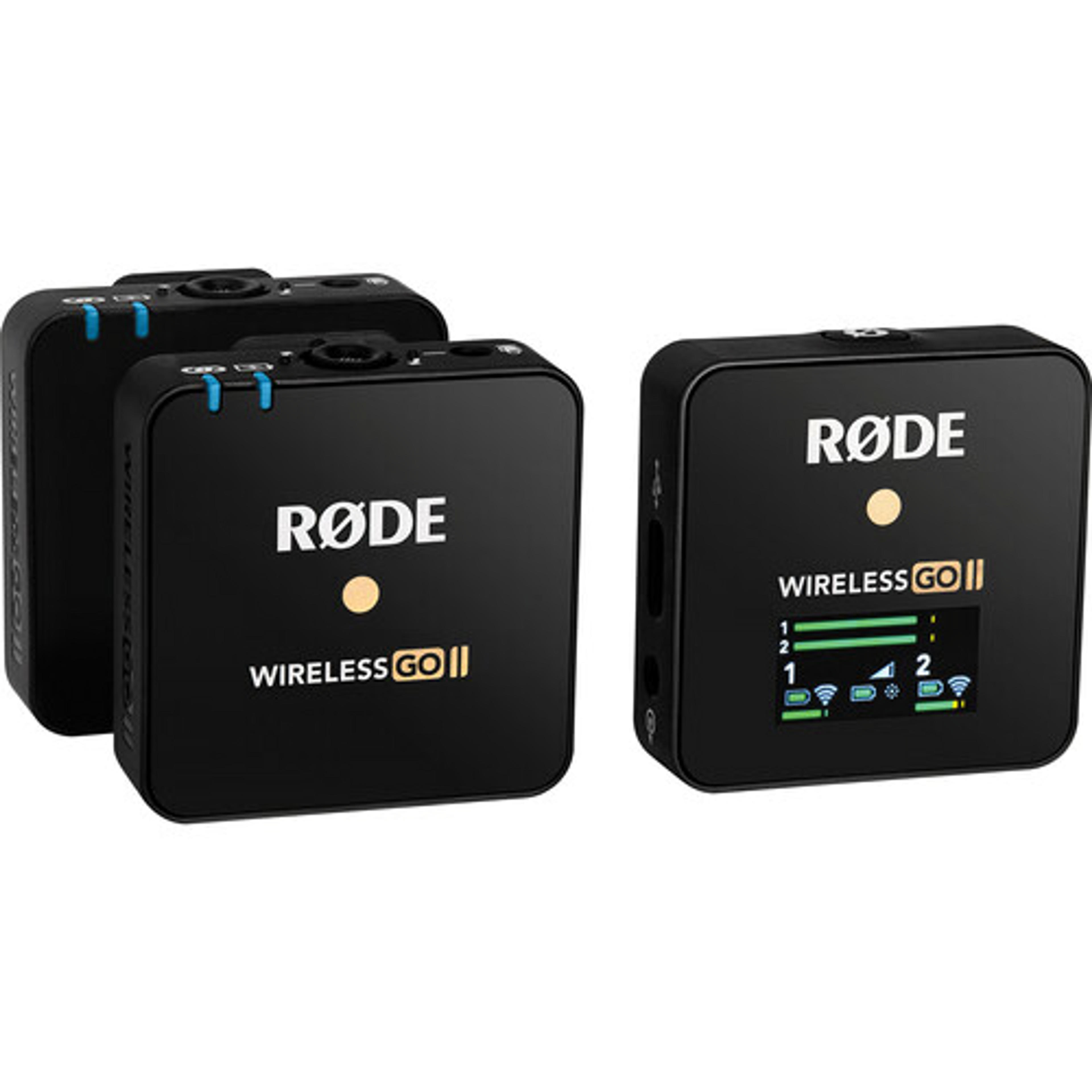 RODE Wireless GO II 2-Person Compact Digital Wireless WIGOII B&H