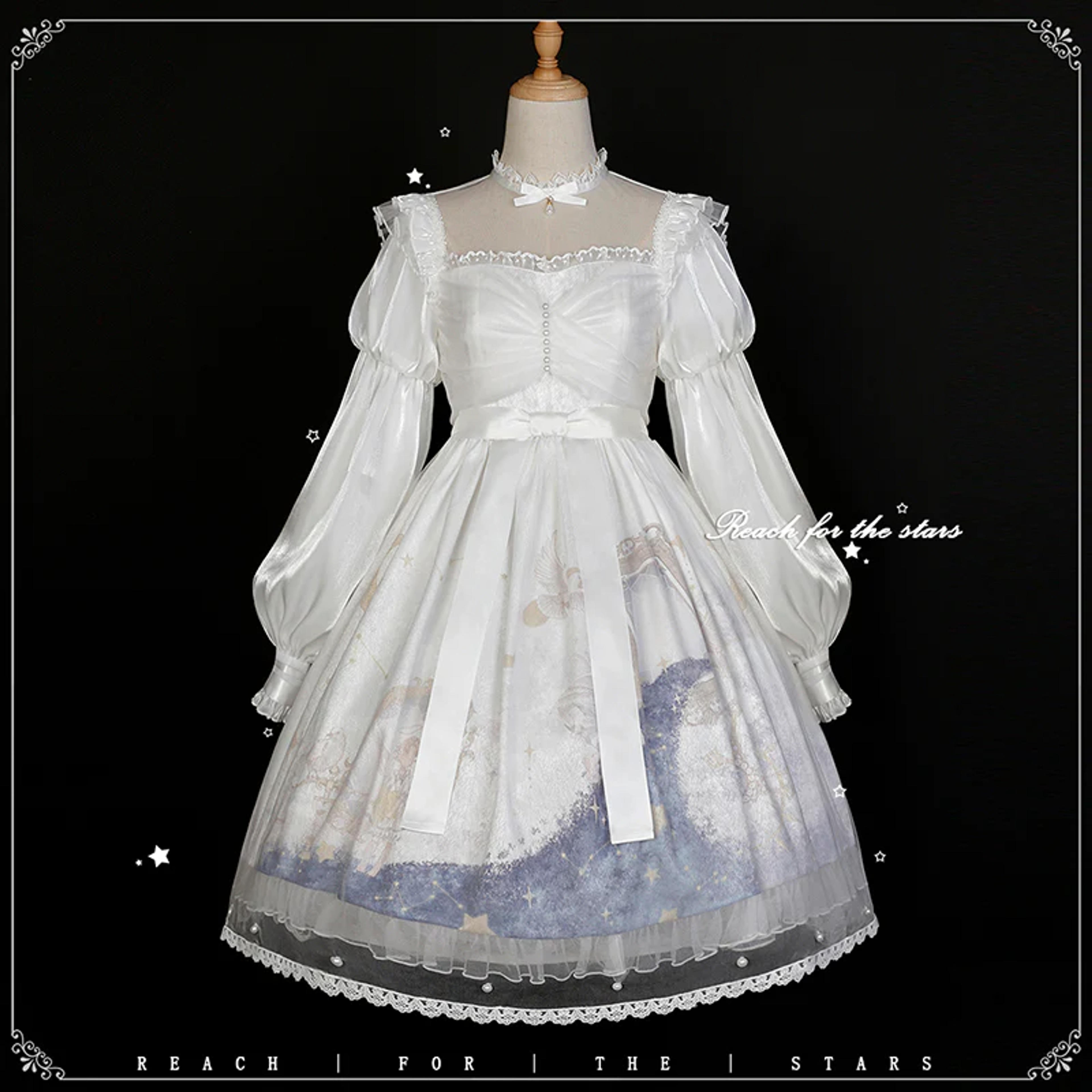 (Buyforme) Your Princess~Sweet Gorgeous Daily Princess Lolita OP - M / white