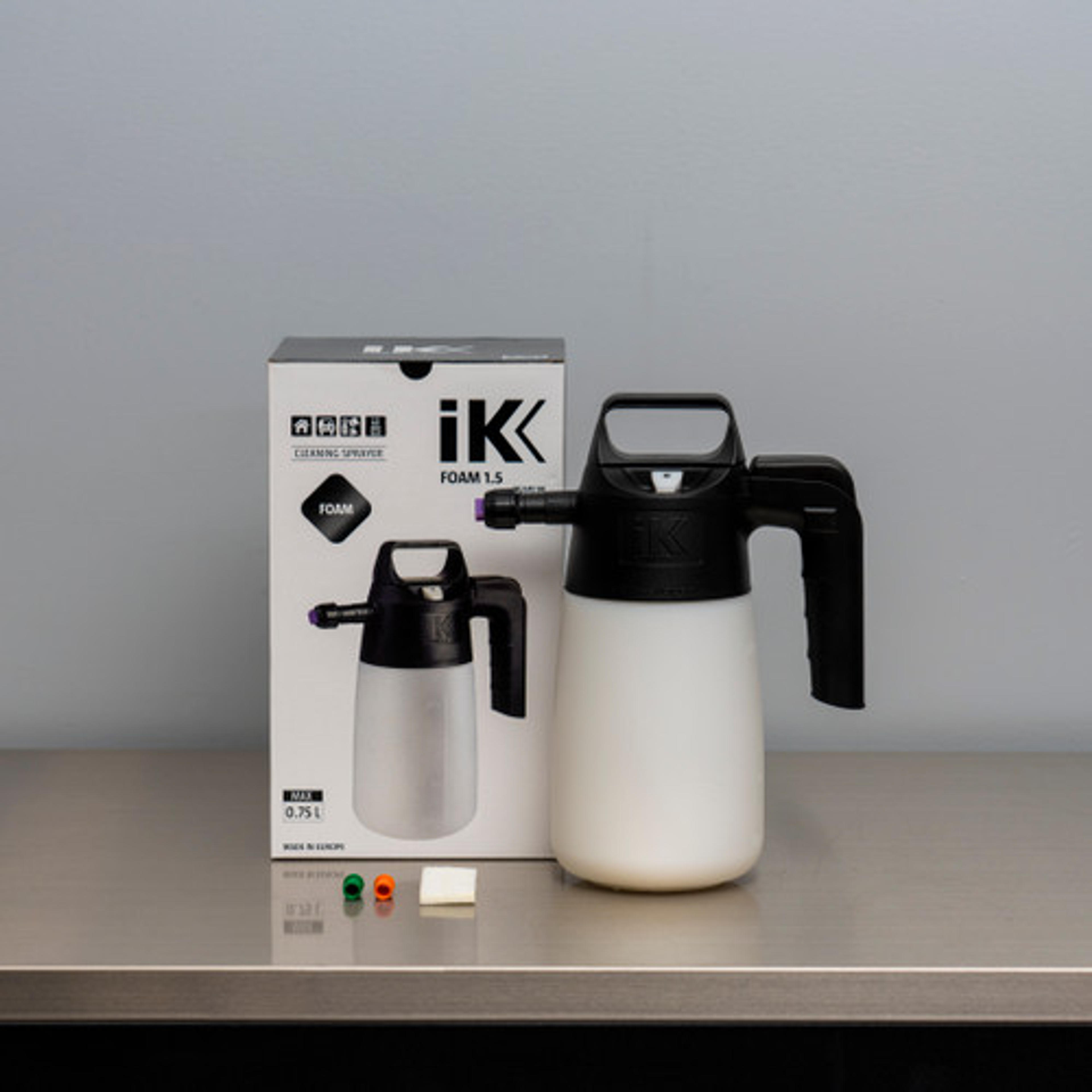 IK Foam 1.5 | Hand Pump Action Foamer | 1.5 Liter | The Clean Garage