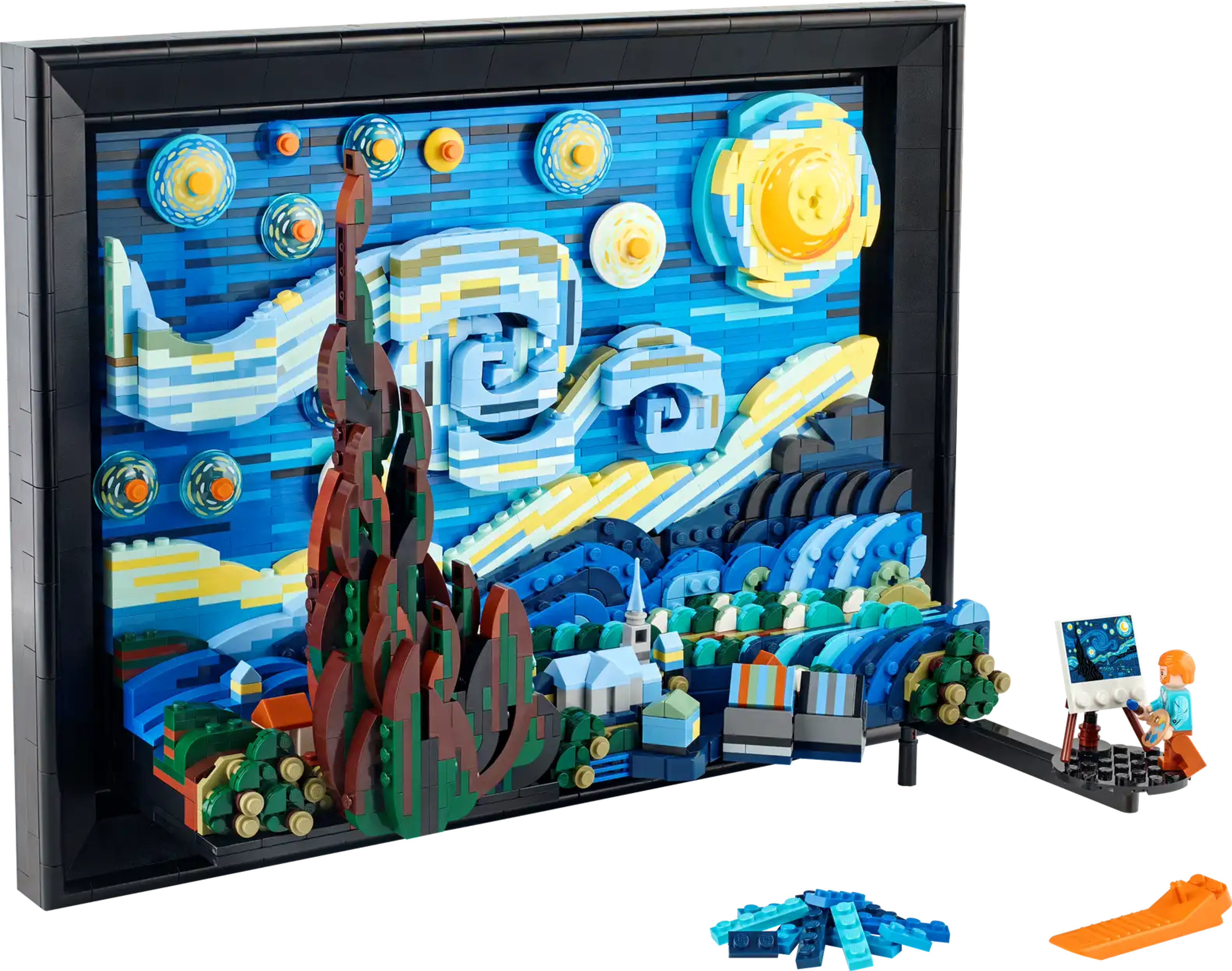 Vincent van Gogh - The Starry Night 21333 | Ideas | Buy online at the Official LEGO® Shop US