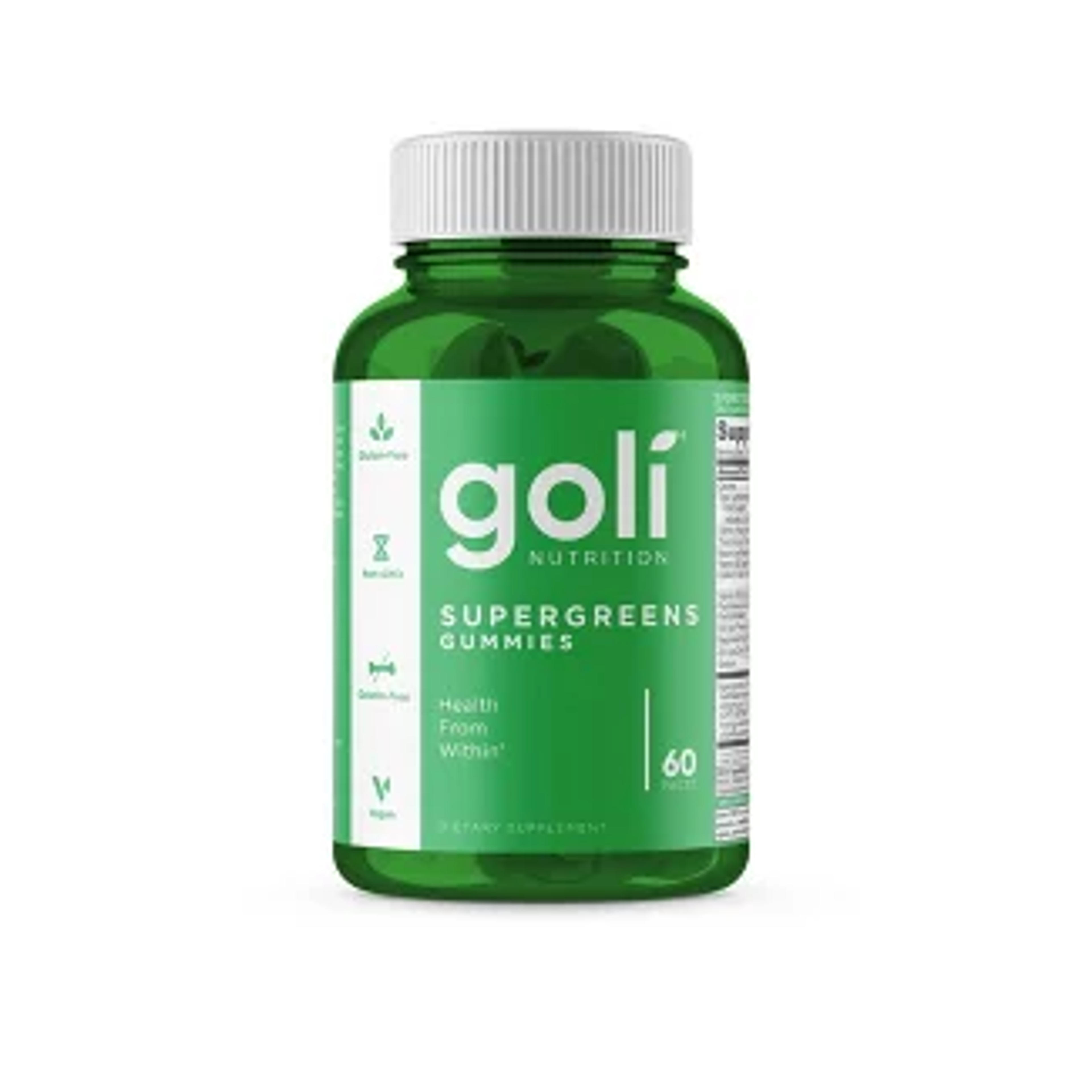 Goli Nutrition Super Greens Gummies - 60ct : Target