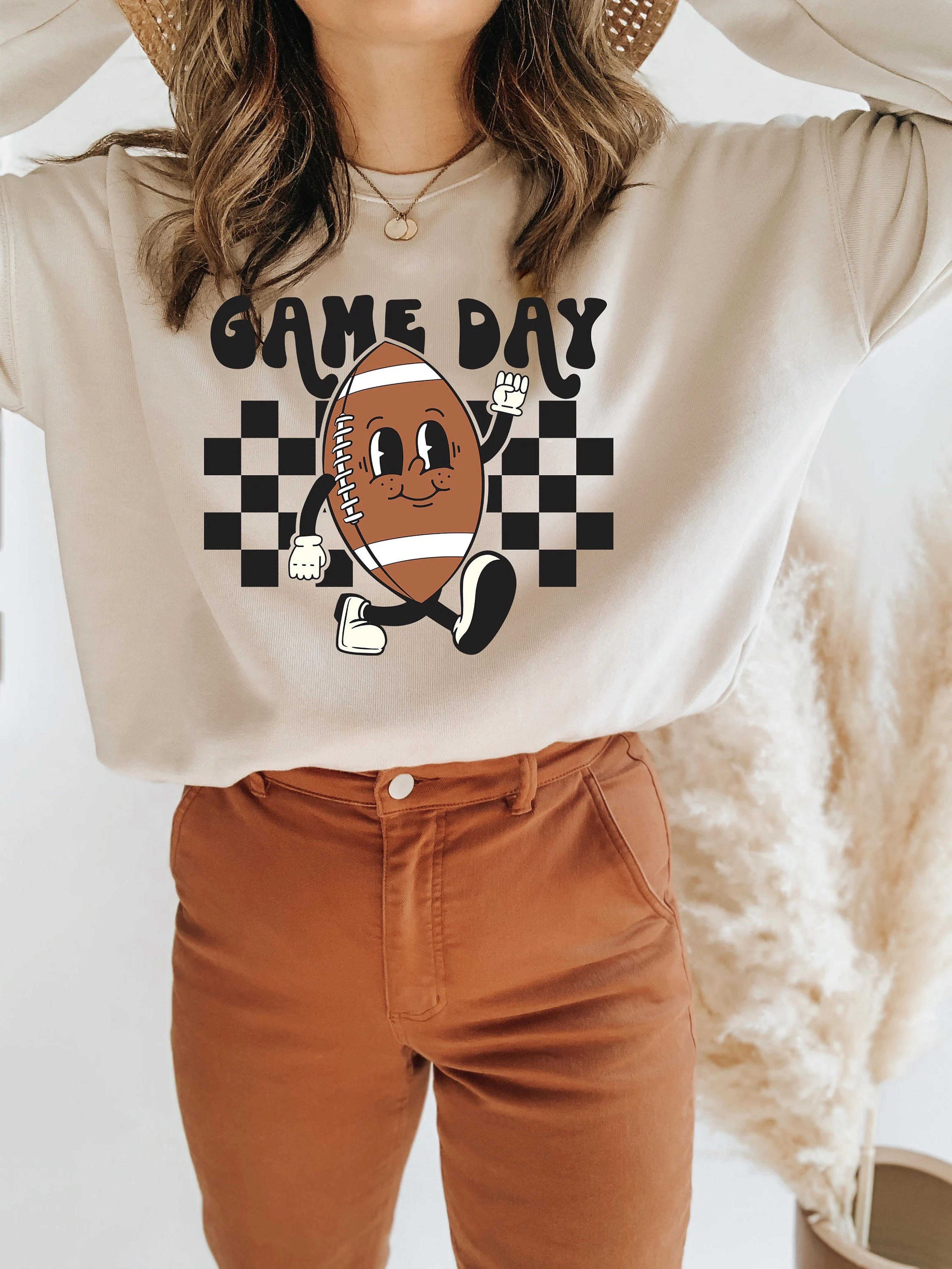 Game Day Football Sweatshirt Game Day Softball Sweatshirt