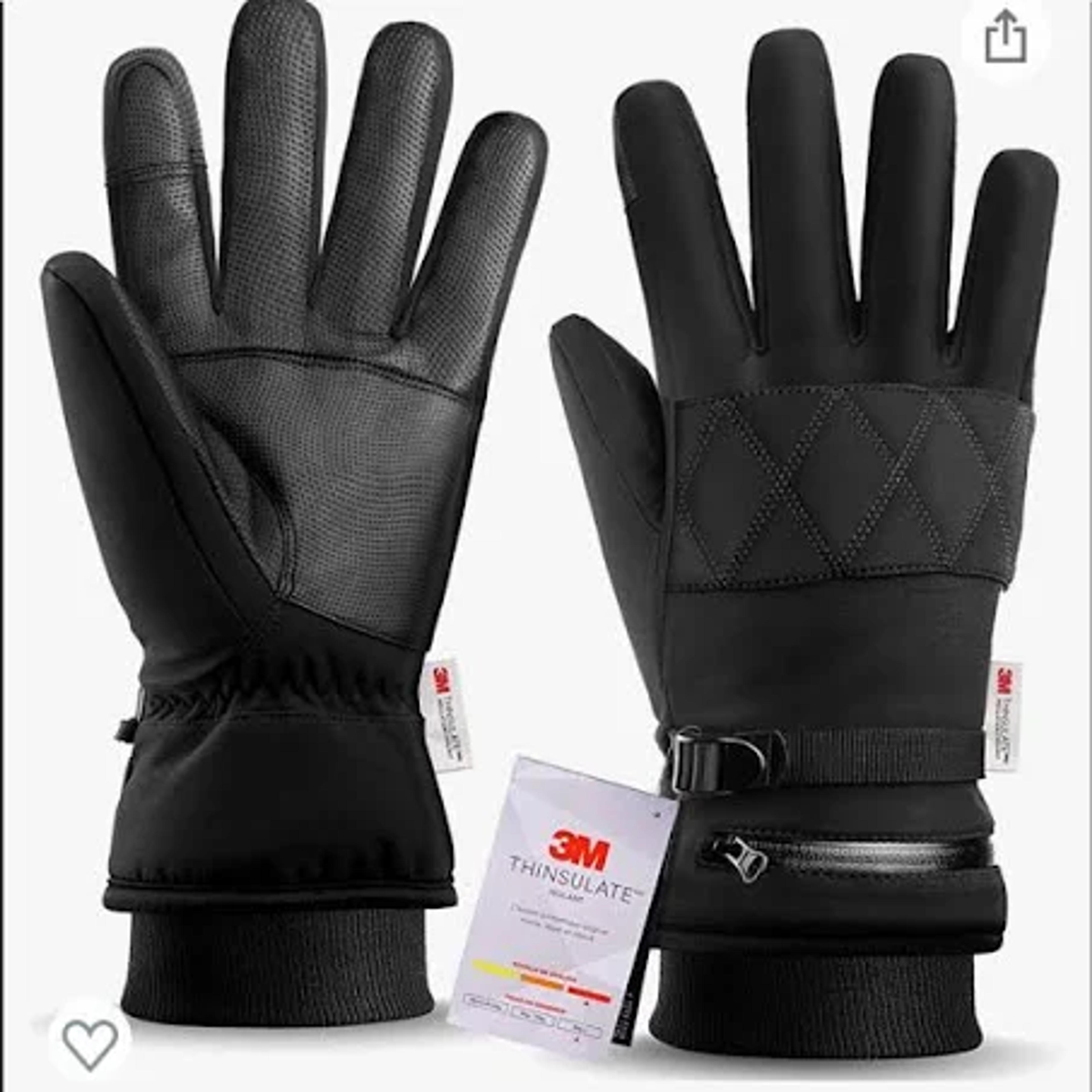 3M Thisulate Accessories | 3M Thinsulate Isolant Black Flamino Ski / Winter ...