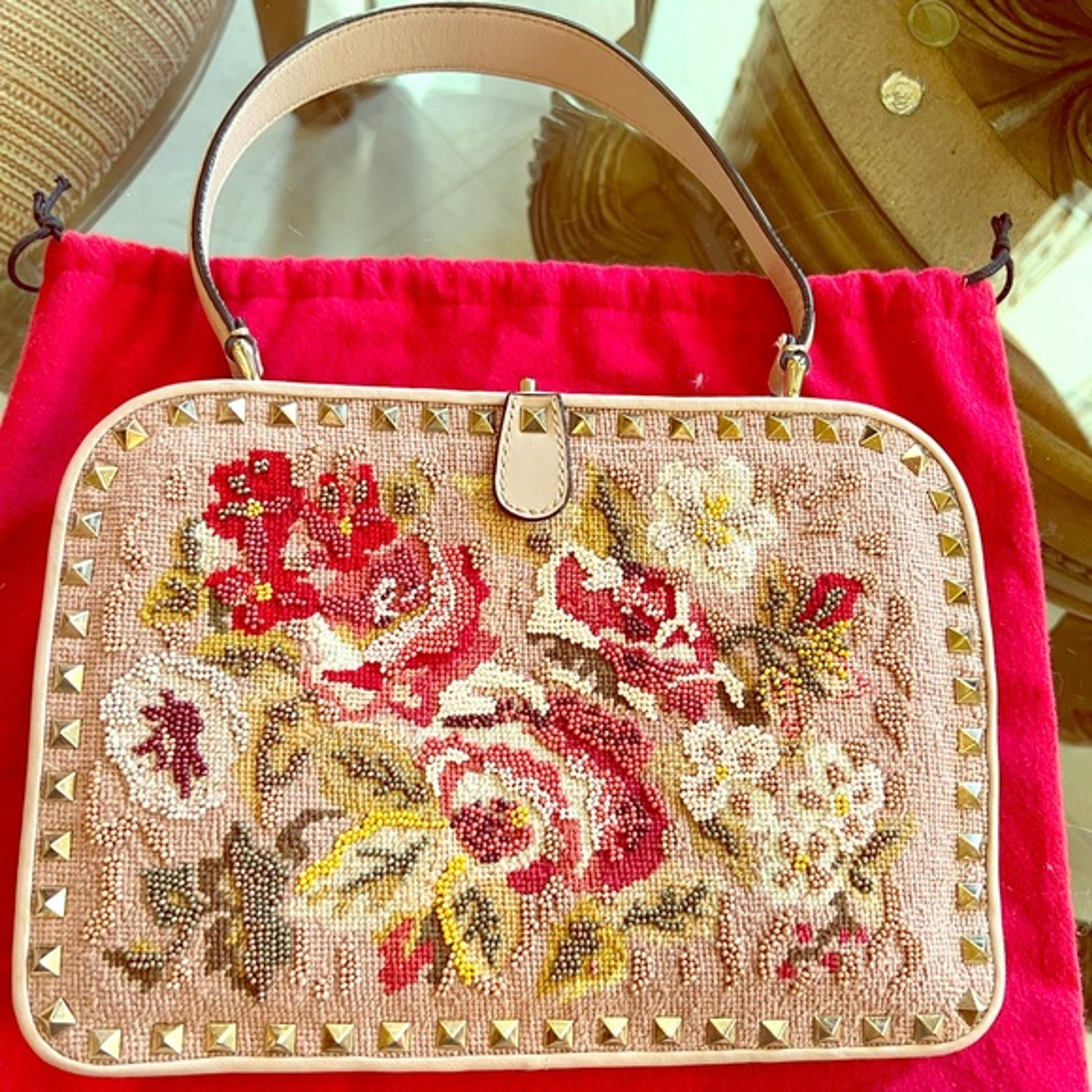 Valentino Crochet Clutch