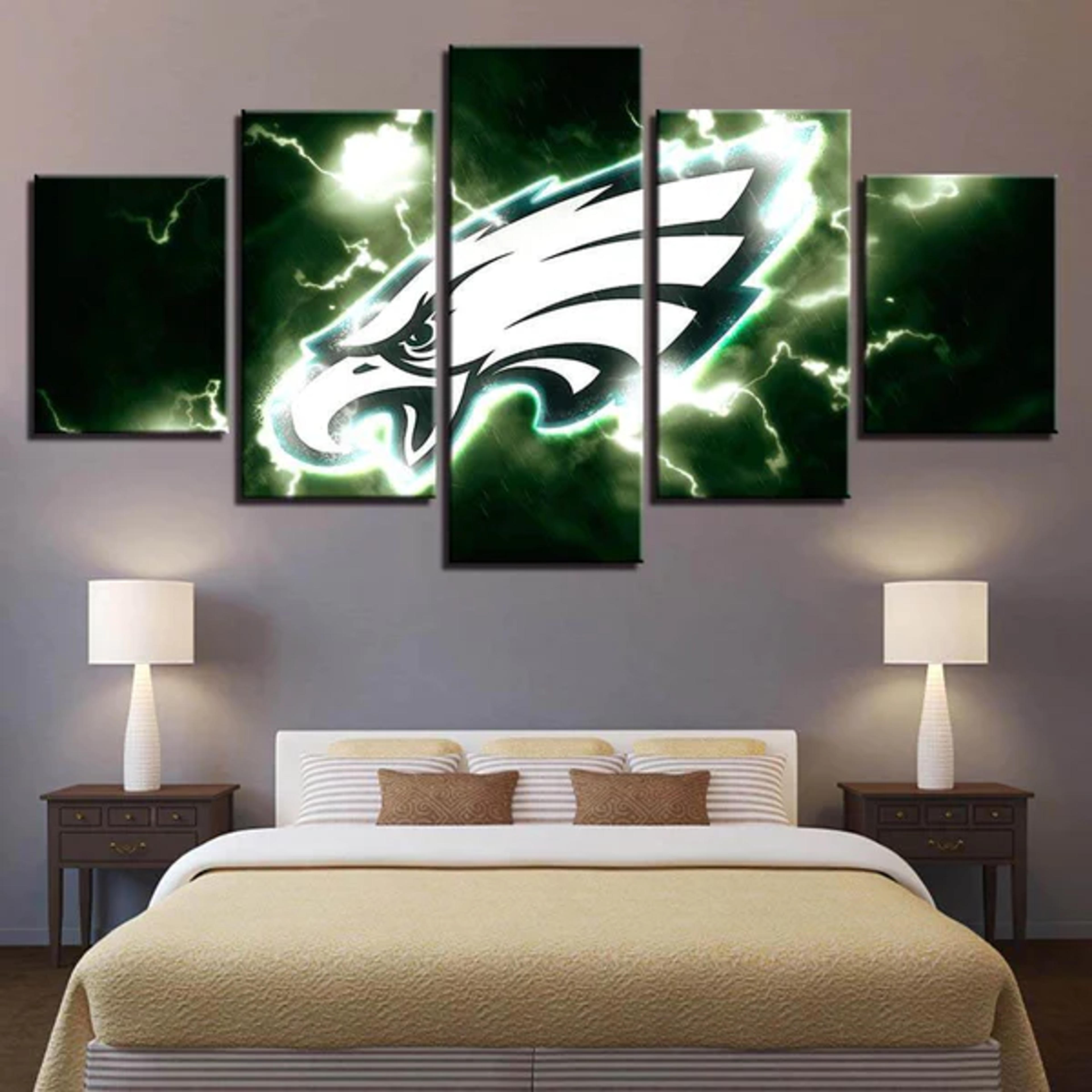 Philadelphia Eagles Logo Canvas Wall Art