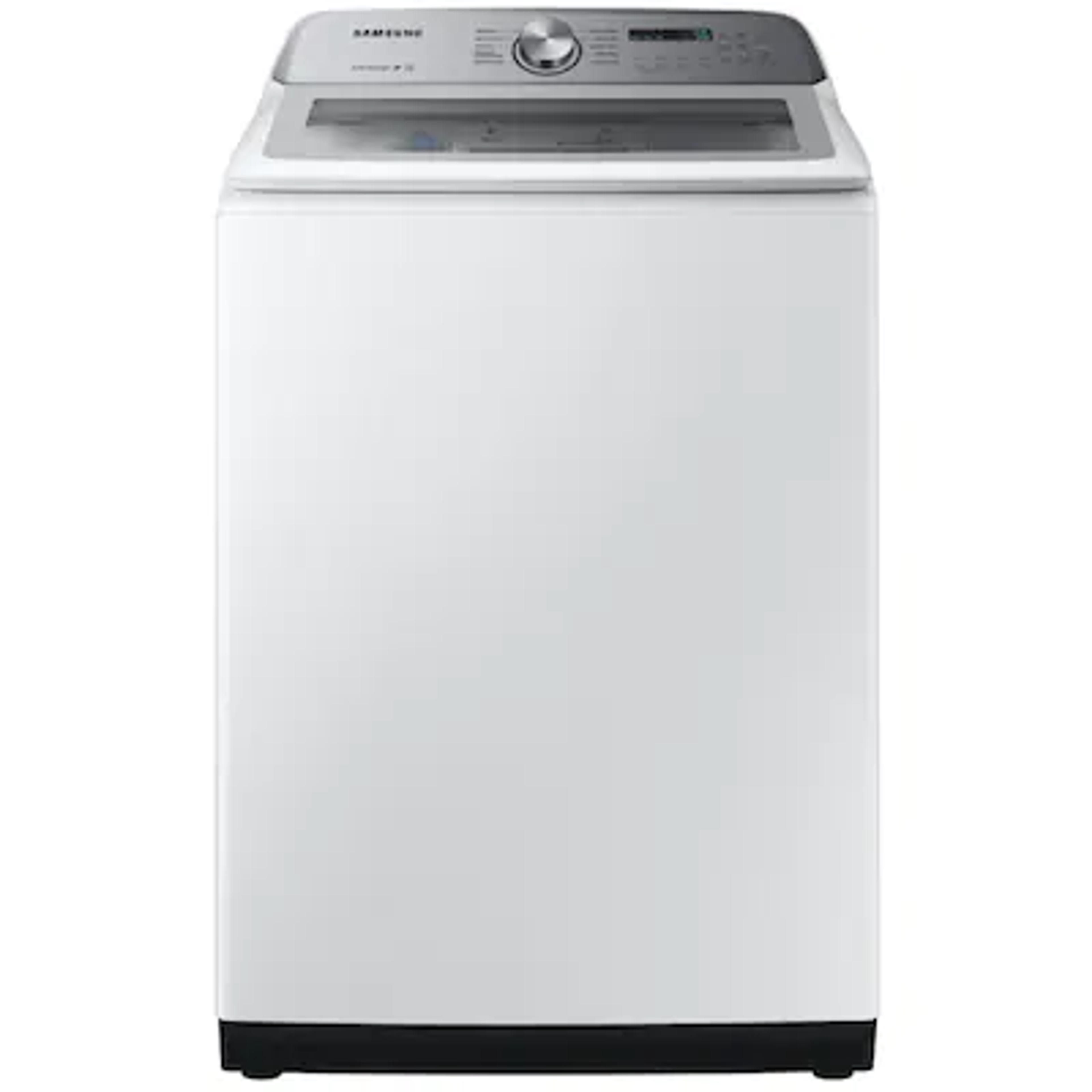 Samsung 5-cu ft High Efficiency Impeller Top-Load Washer (White) ENERGY STAR in the Top-Load Washers department at Lowes.com