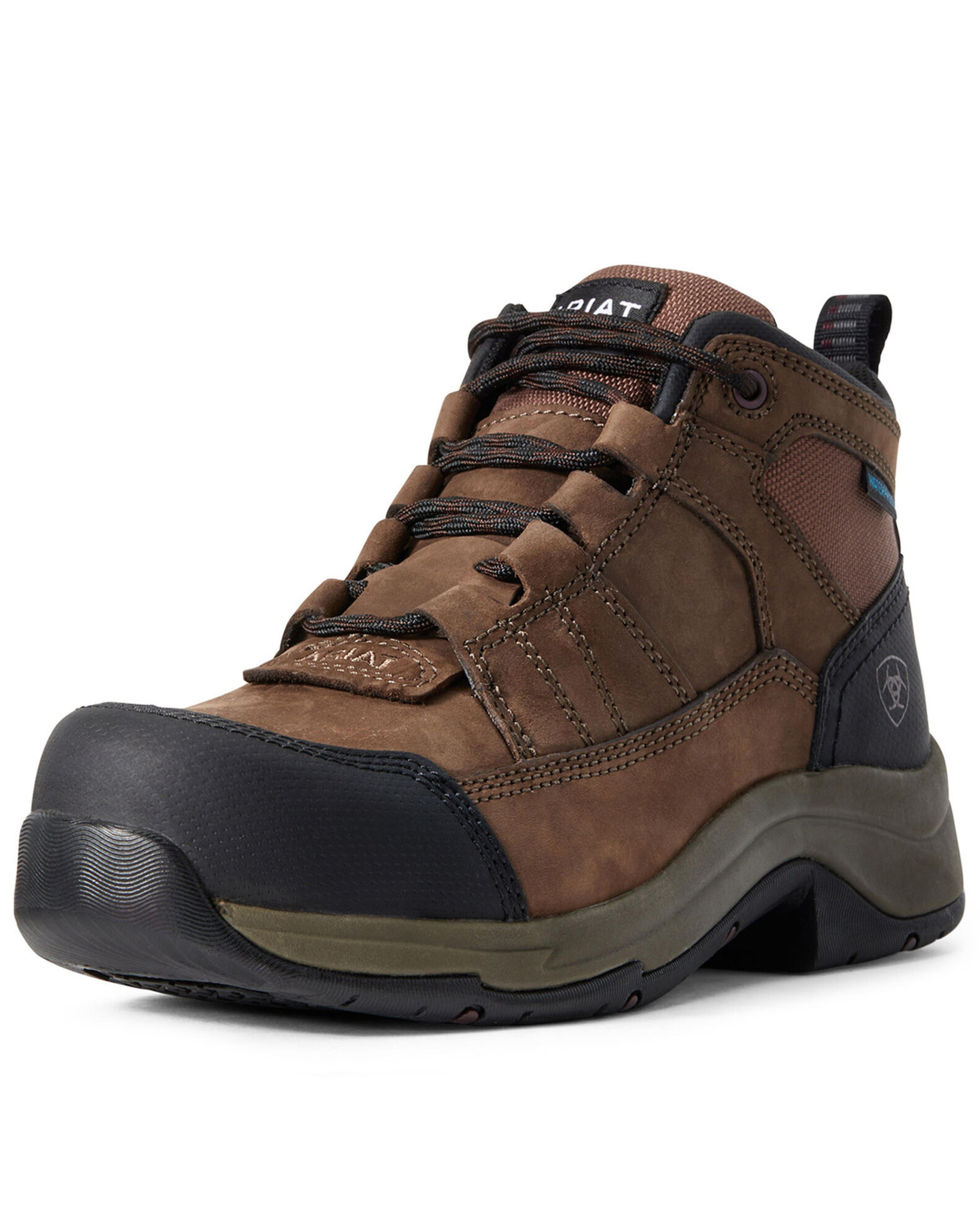 Ariat Women's Telluride Waterproof Work Boots - Composite Toe | Boot Barn
