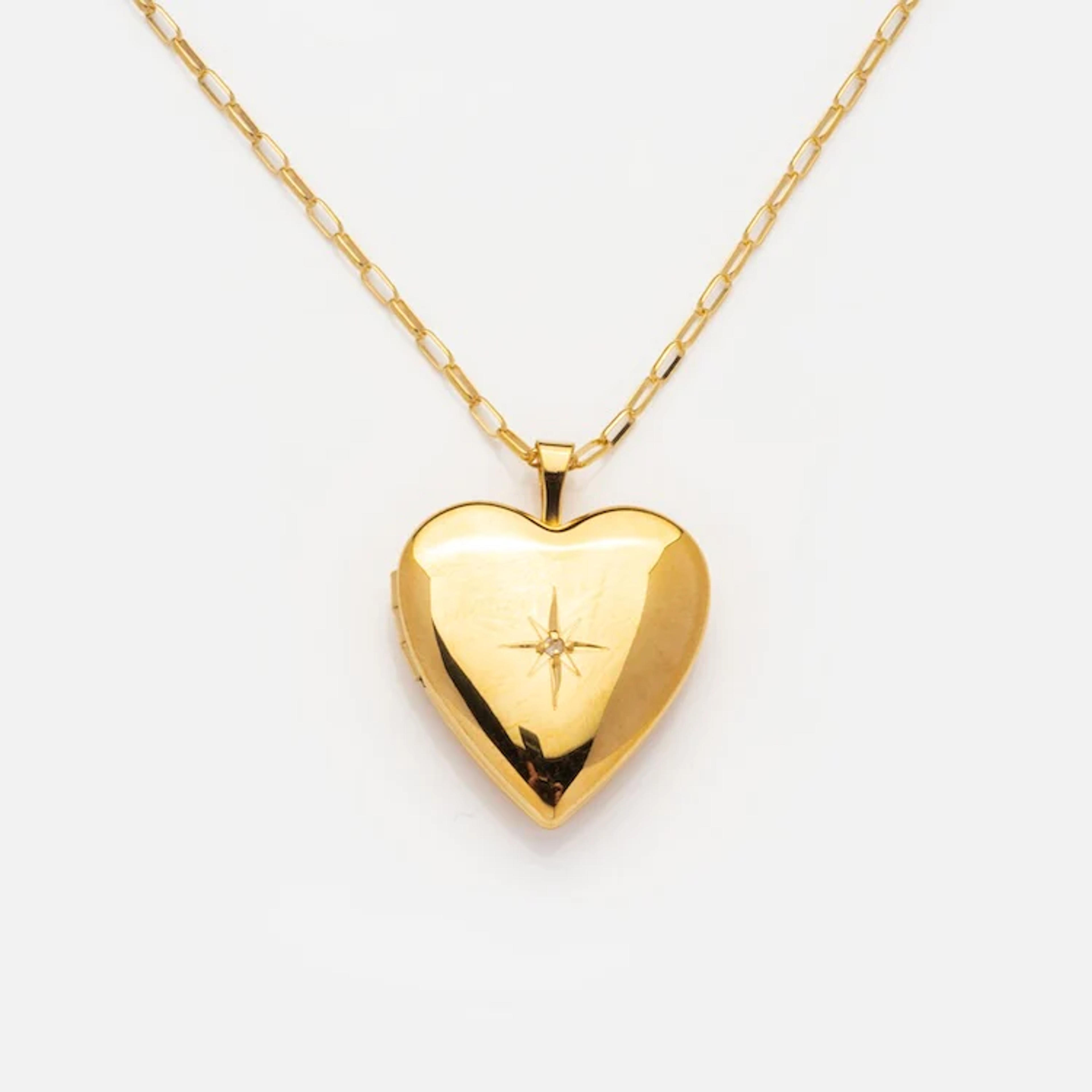 14k Gold Filled Heart of Gold Locket | Local Eclectic – local eclectic