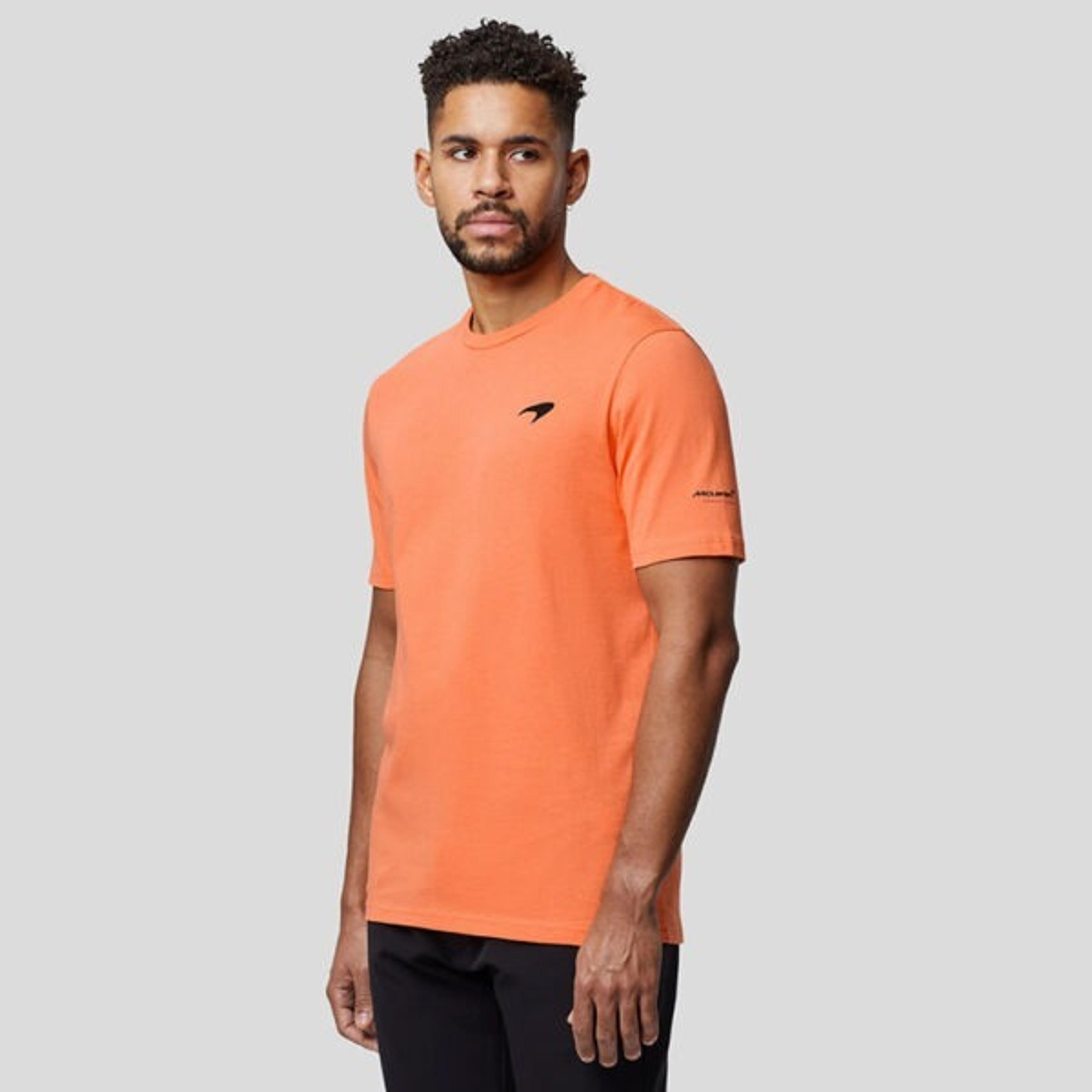 2022 McLaren Mens Neon Pack Tee – Nectarine | TheRaceWorks