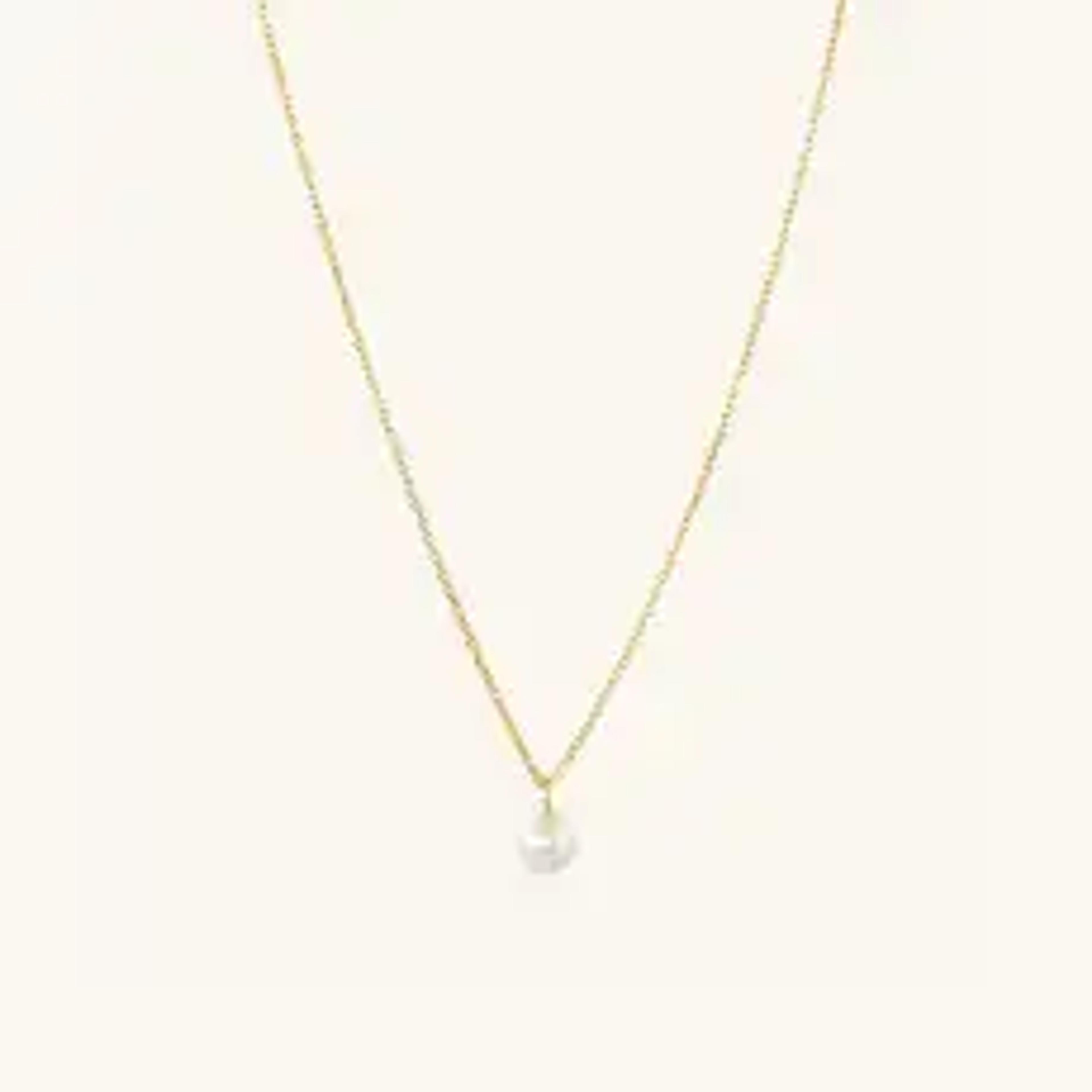 Mini Pearl Pendant Necklace | Mejuri