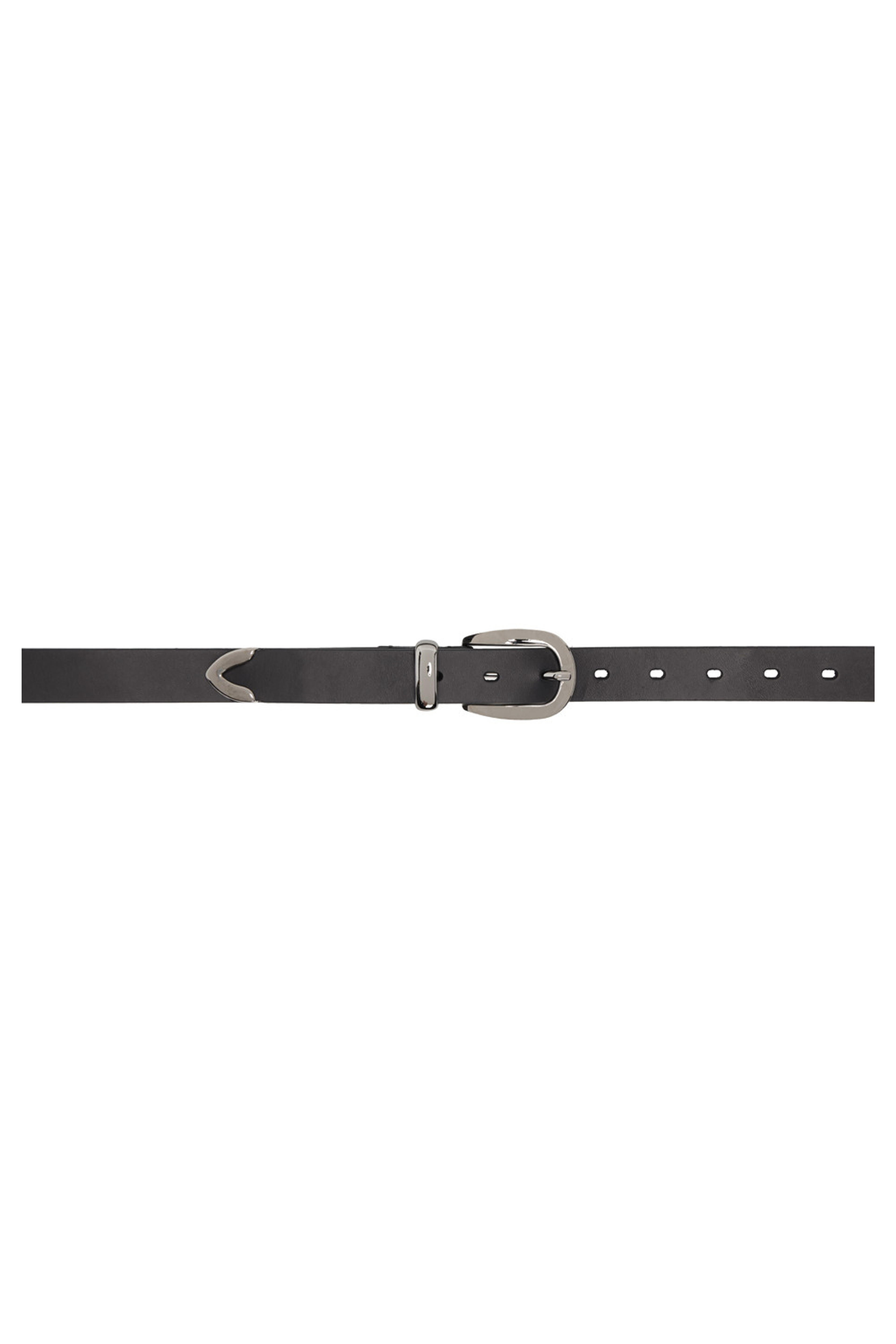 Black 'The Doc' Belt by Second/Layer on Sale
