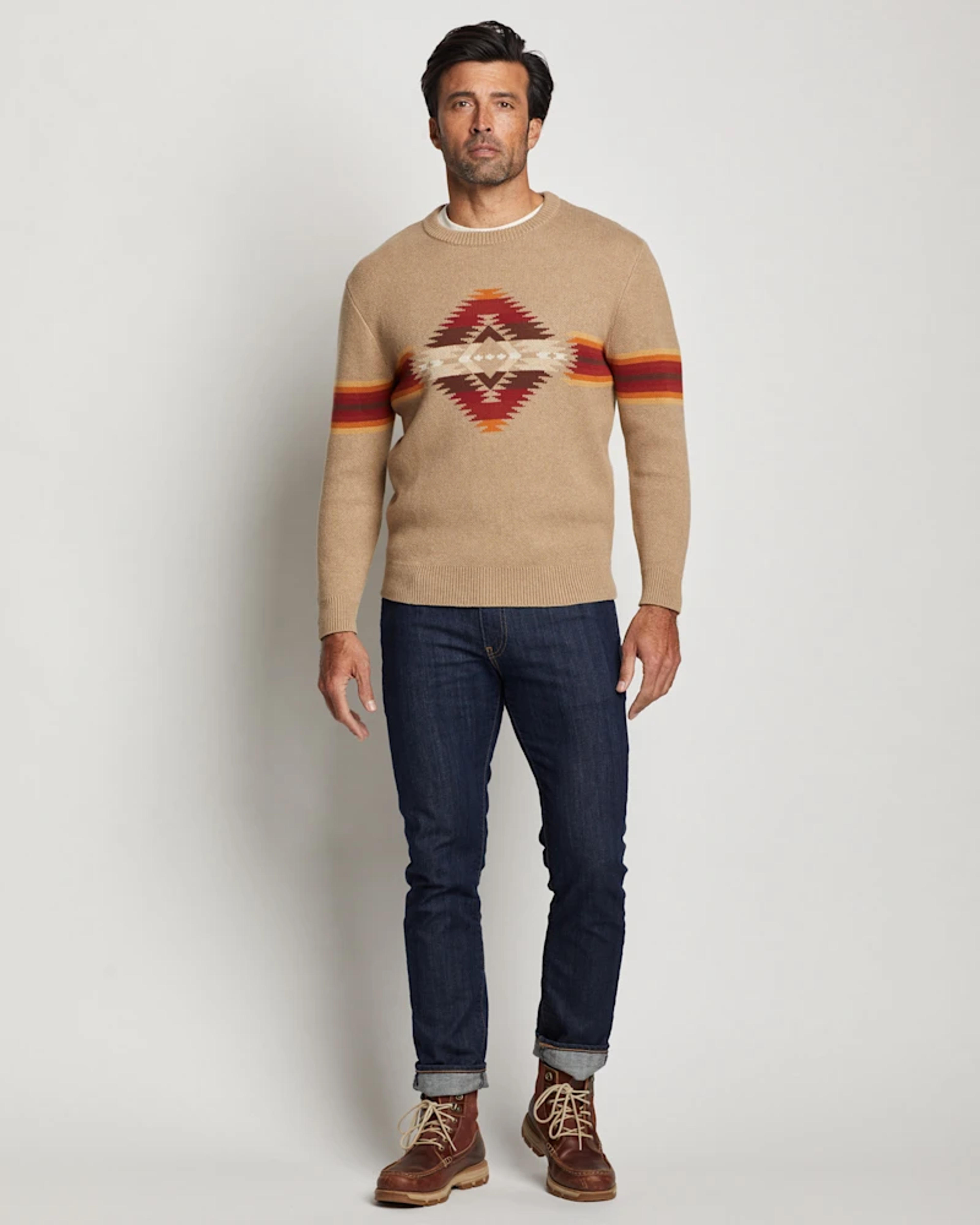 MEN'S MISSION TRAILS COTTON SWEATER | Pendleton