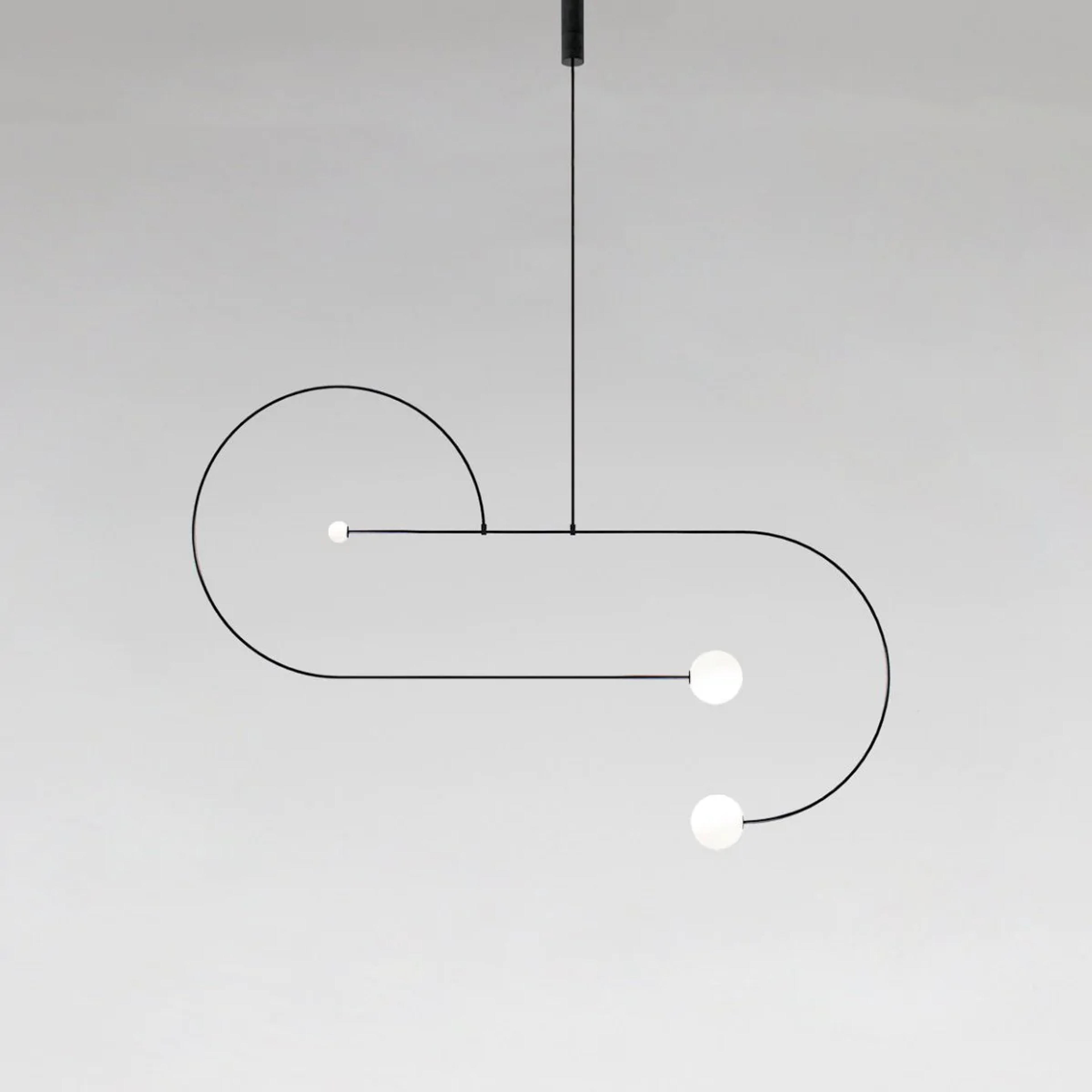 Mobile Chandelier Pendant - Mobile Chandelier 13 / Black