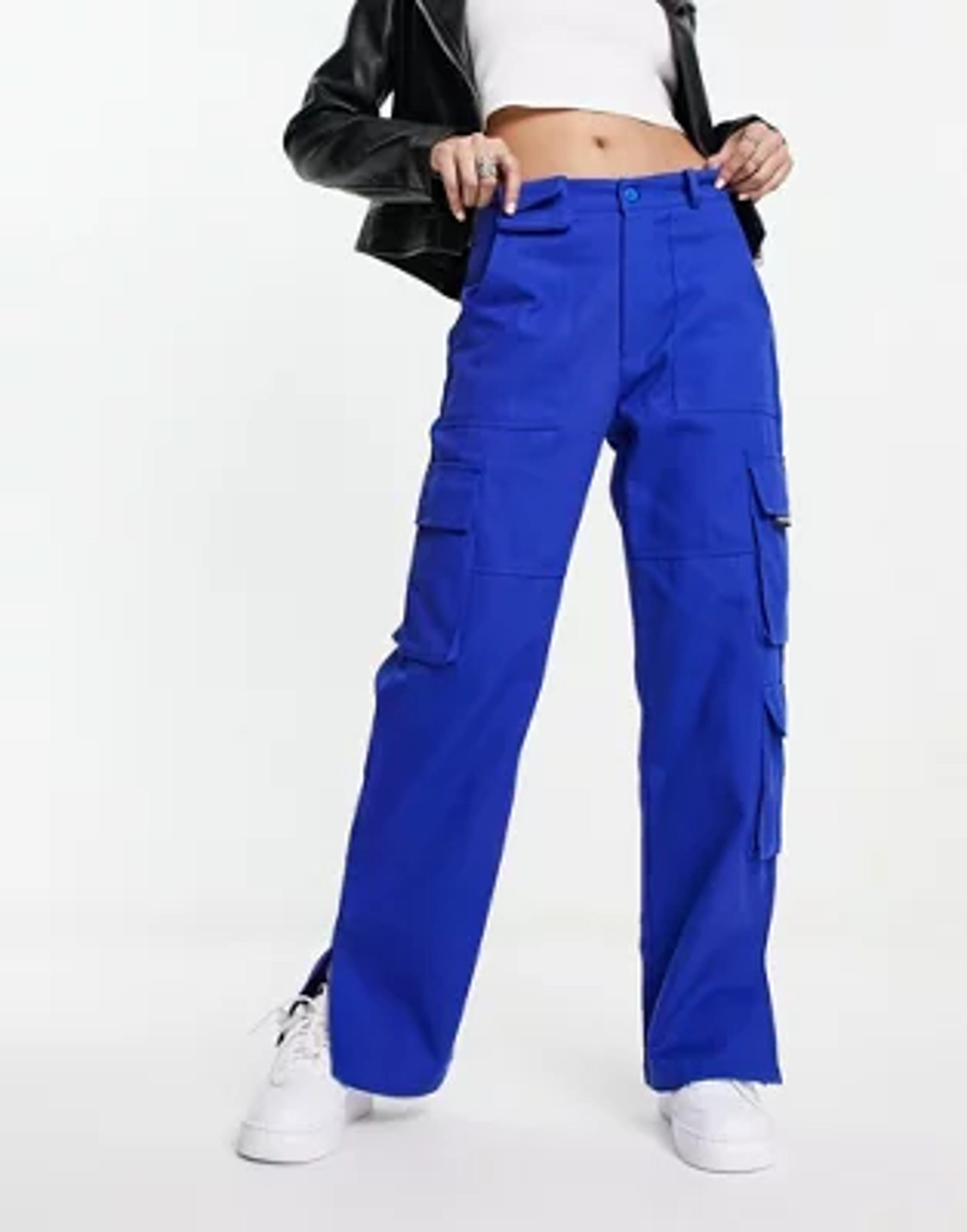 Sixth June cargo trousers in blue | ASOS