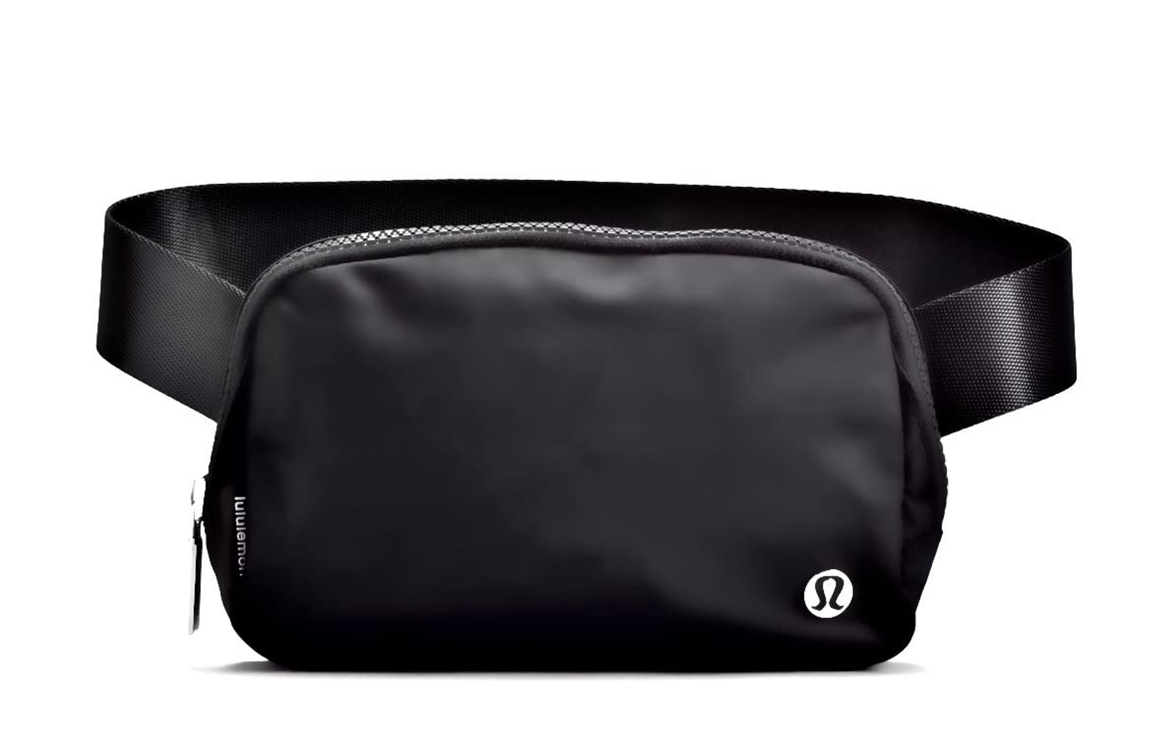 Lululemon Athletica Everywhere Belt Bag, Black, 7.5 x 5 x 2 inches