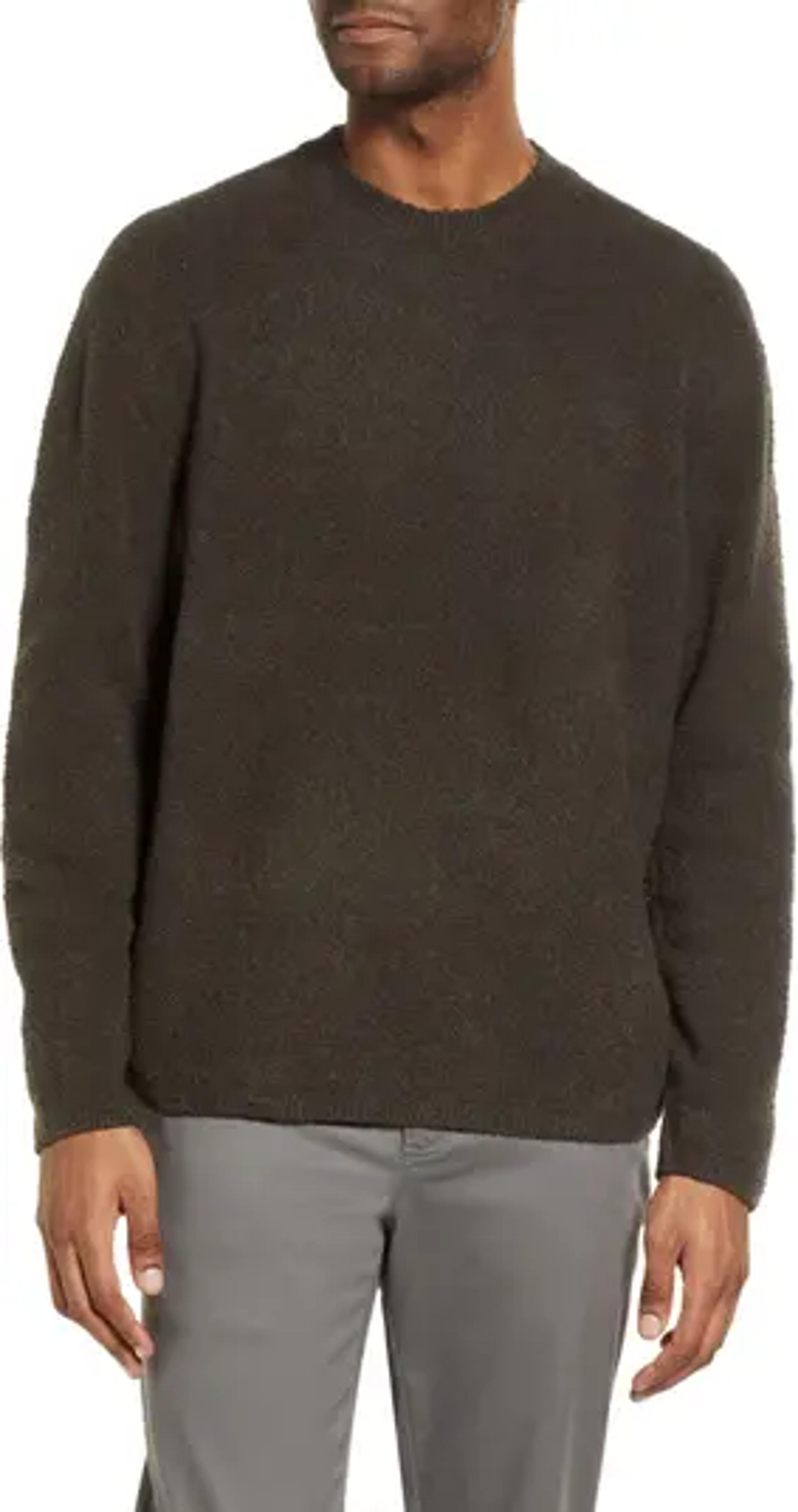 AllSaints Eamont Cotton Blend Crewneck Sweater | Nordstrom