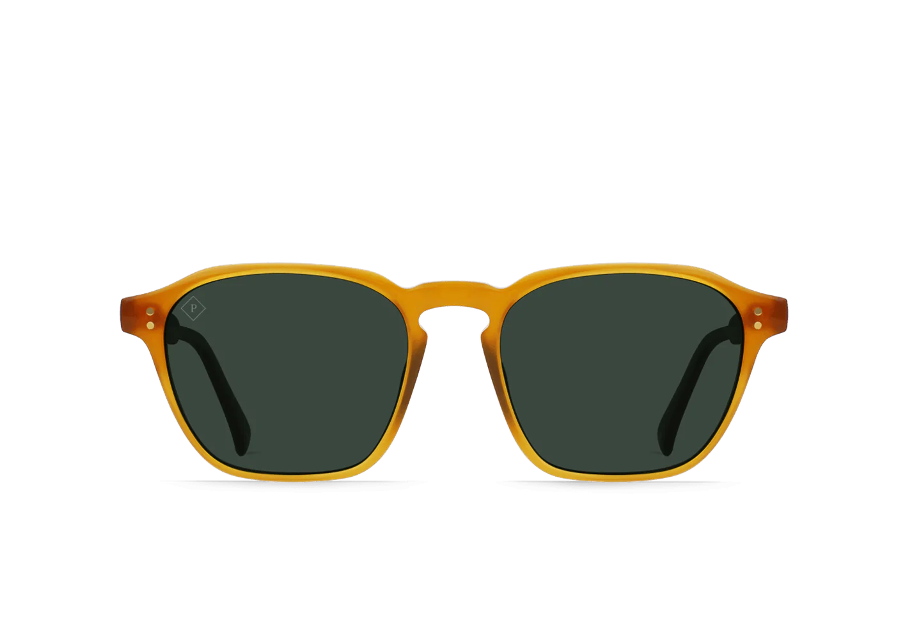 RAEN Aren Sunglasses in Honey / Green Polarized