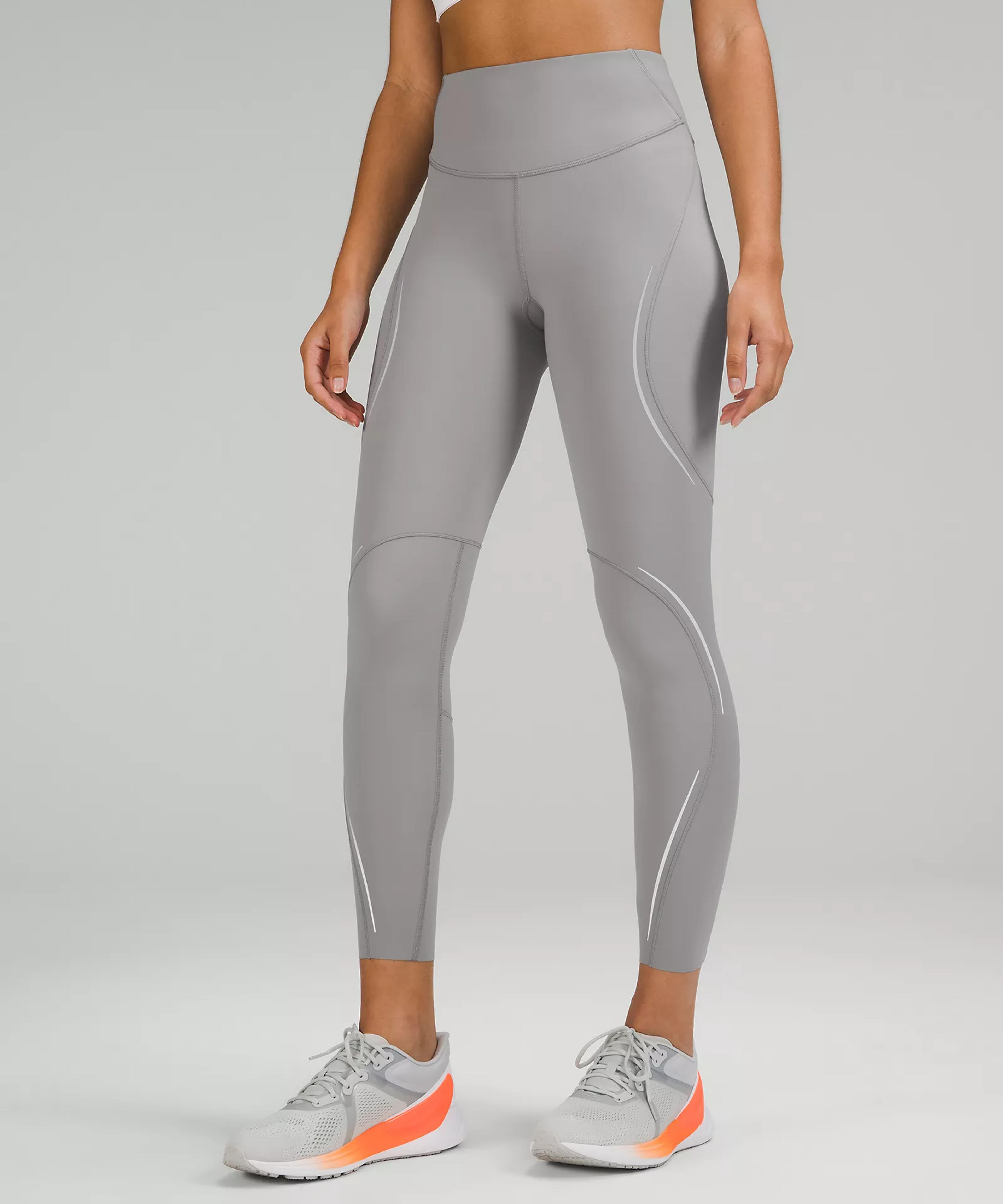 Base Pace High-Rise Reflective Tight 25" | Women's Leggings/Tights | lululemon