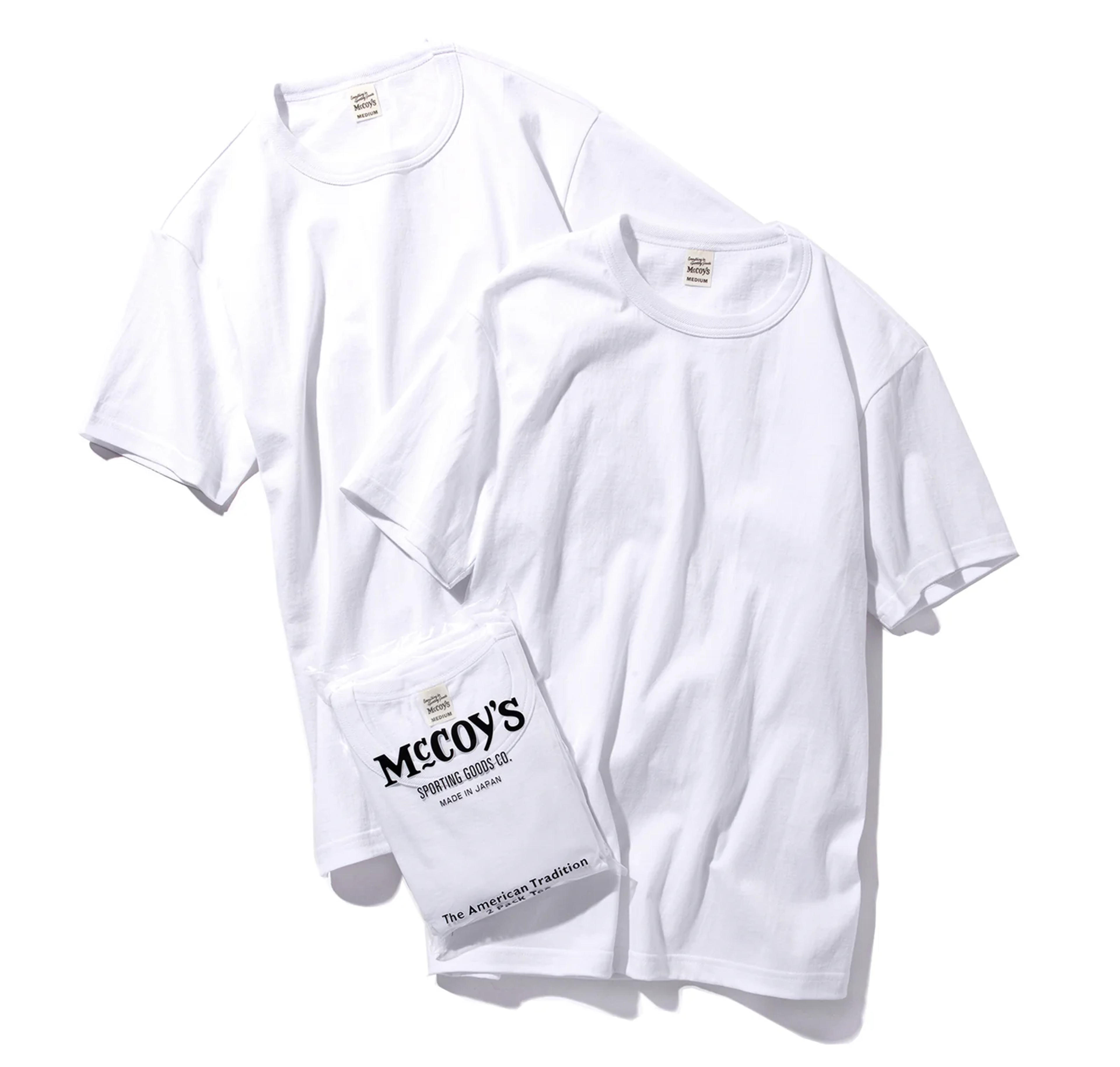 McCOY'S 2pcs PACK TEE – The Real McCoy's