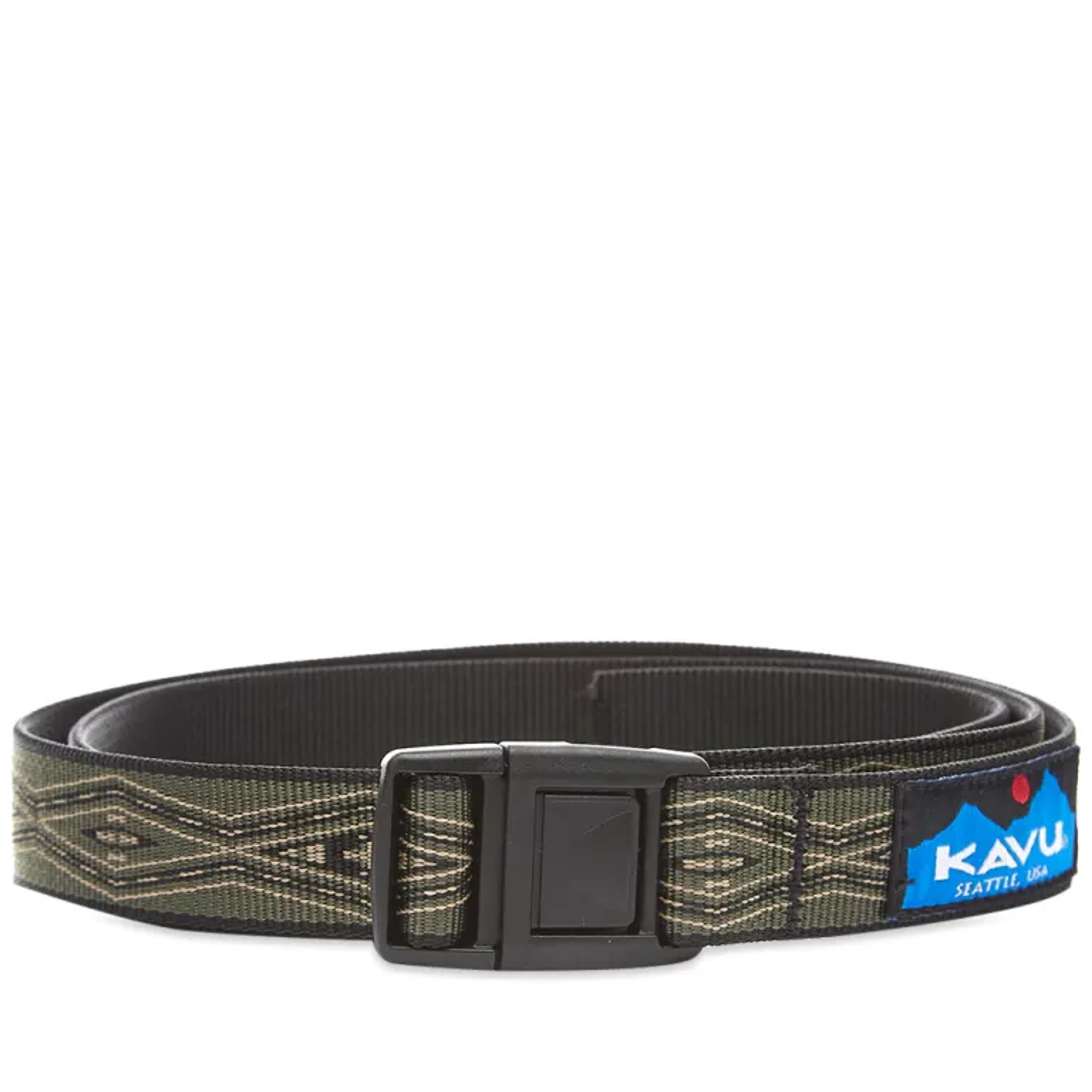 KAVU Burly Belt Olive Path | END. (US)