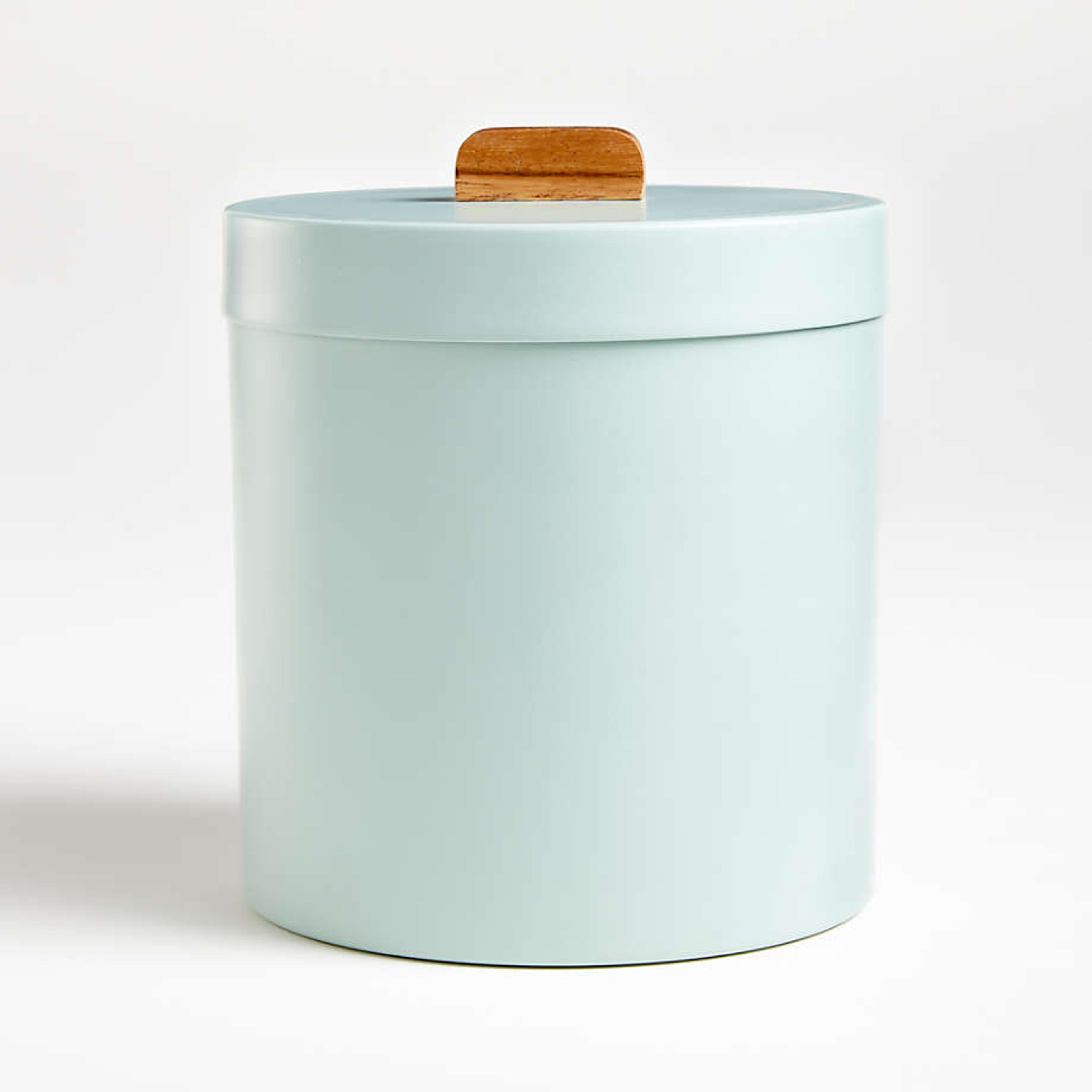 Shaillee Large Matte Mint Canister