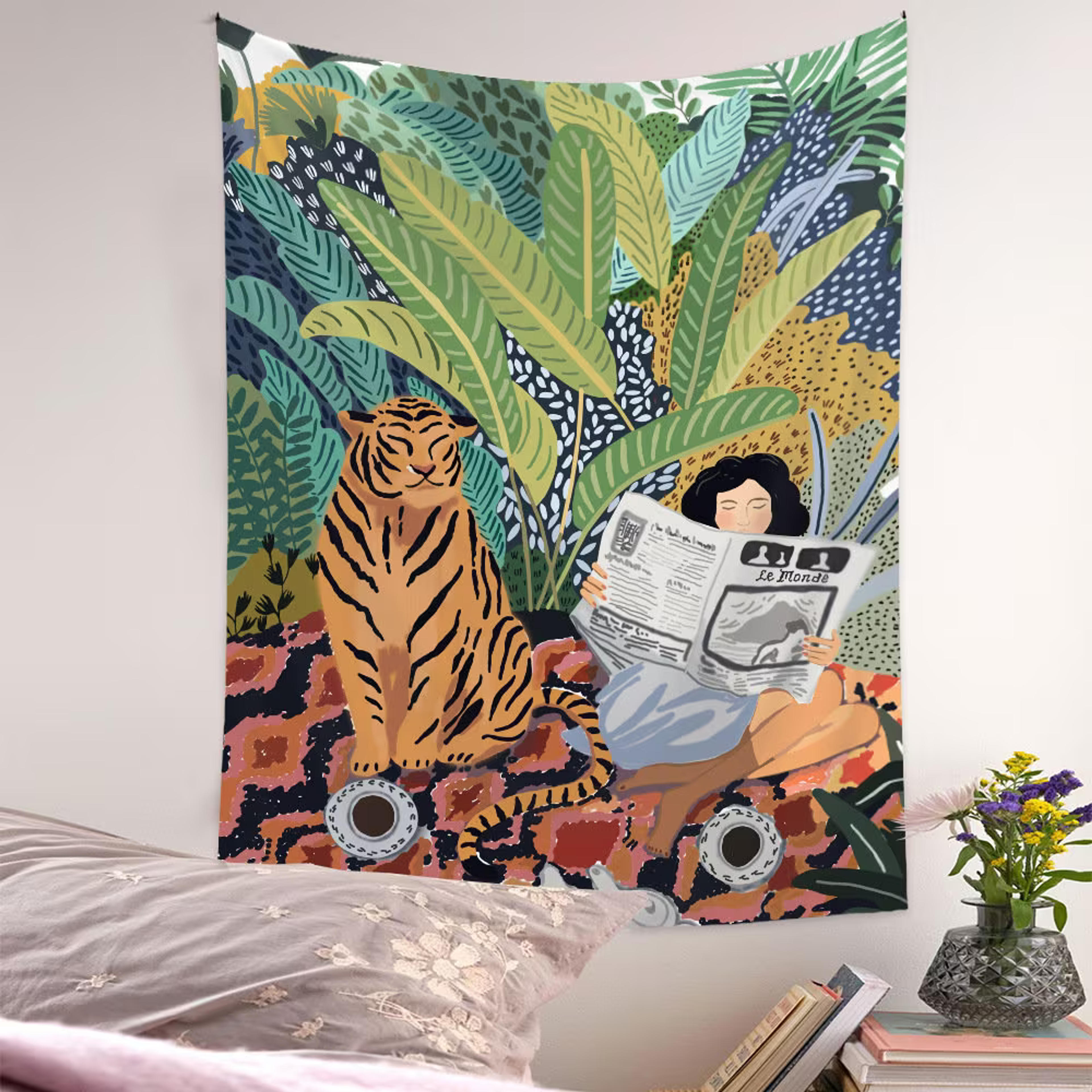 Buy Sun and Moon Tapestry Aesthetic Tapestry Wall Hanging Online in India - Etsy