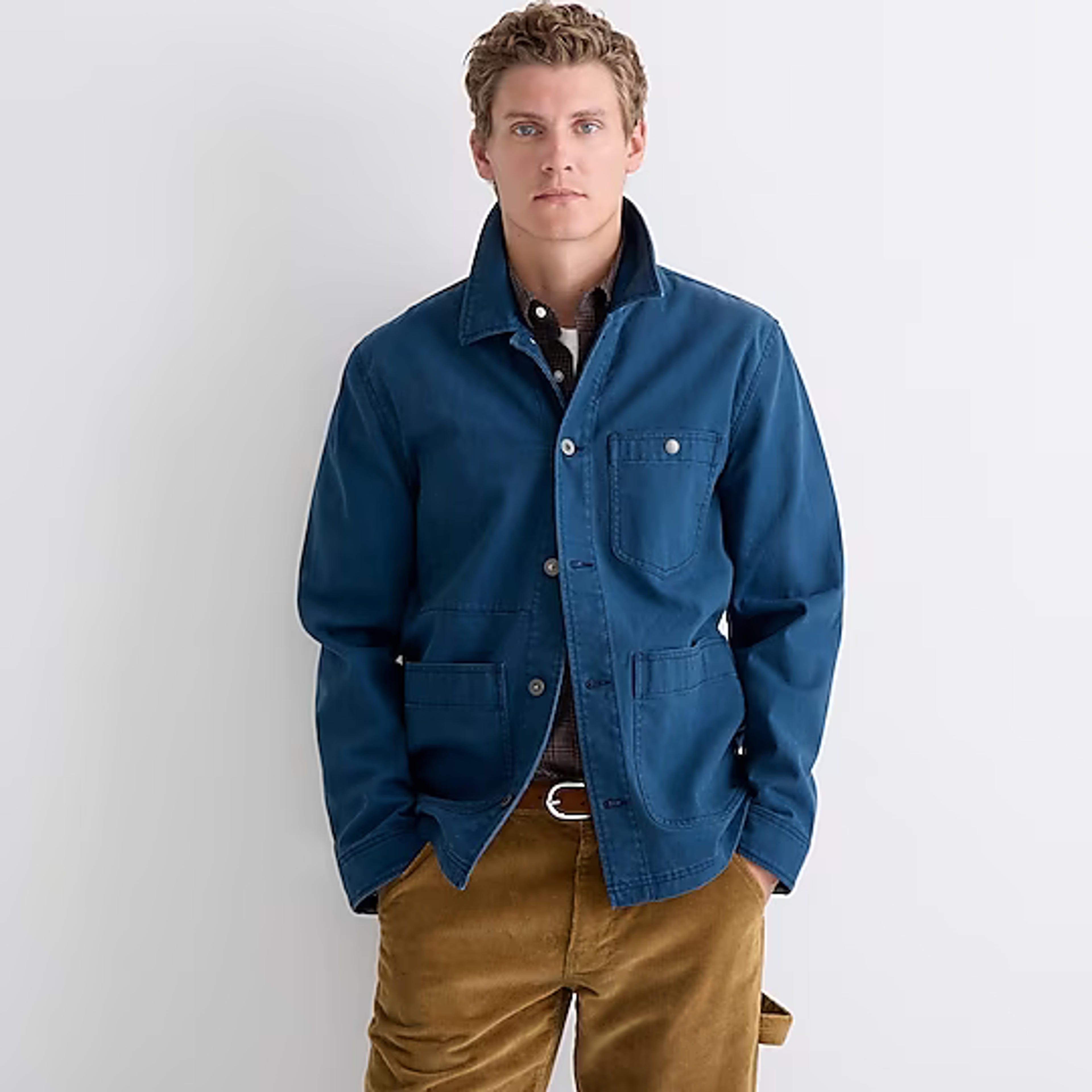 J.Crew: Wallace & Barnes Duck Canvas Utility Chore Jacket For Men