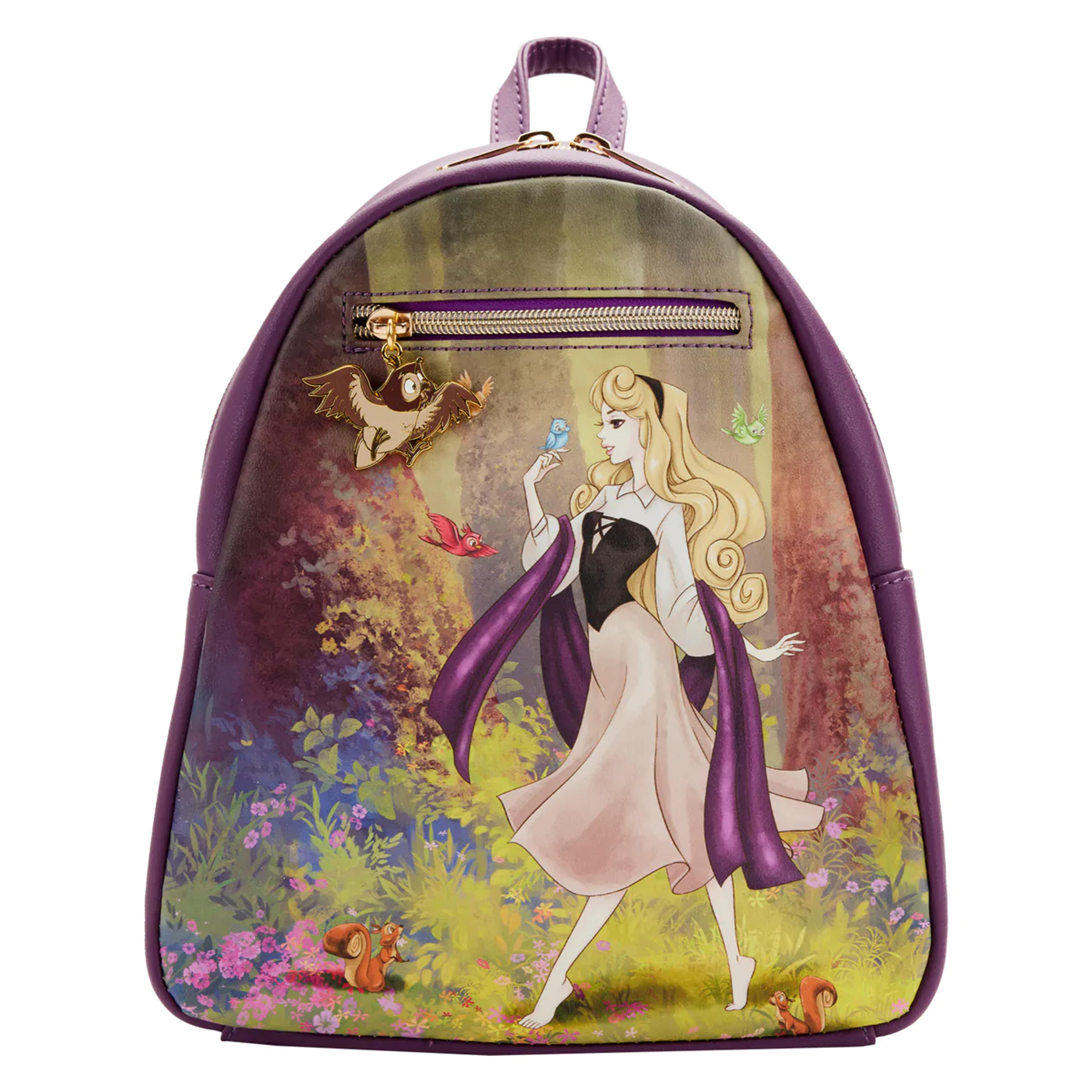 Exclusive - Sleeping Beauty Forest Scene Mini Backpack