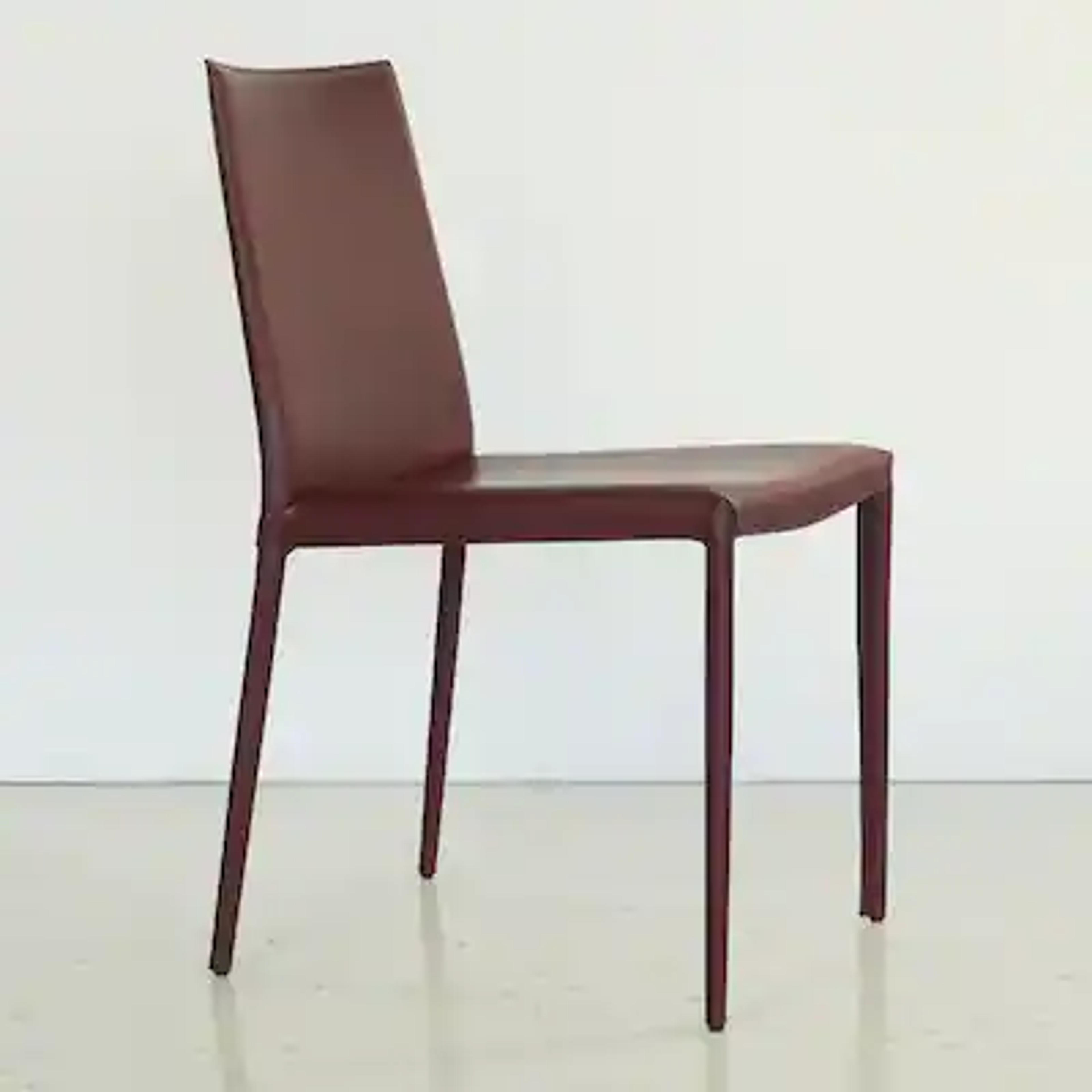 Prima Modern Leather Upholstered Dining Chair - Overstock - 30721719