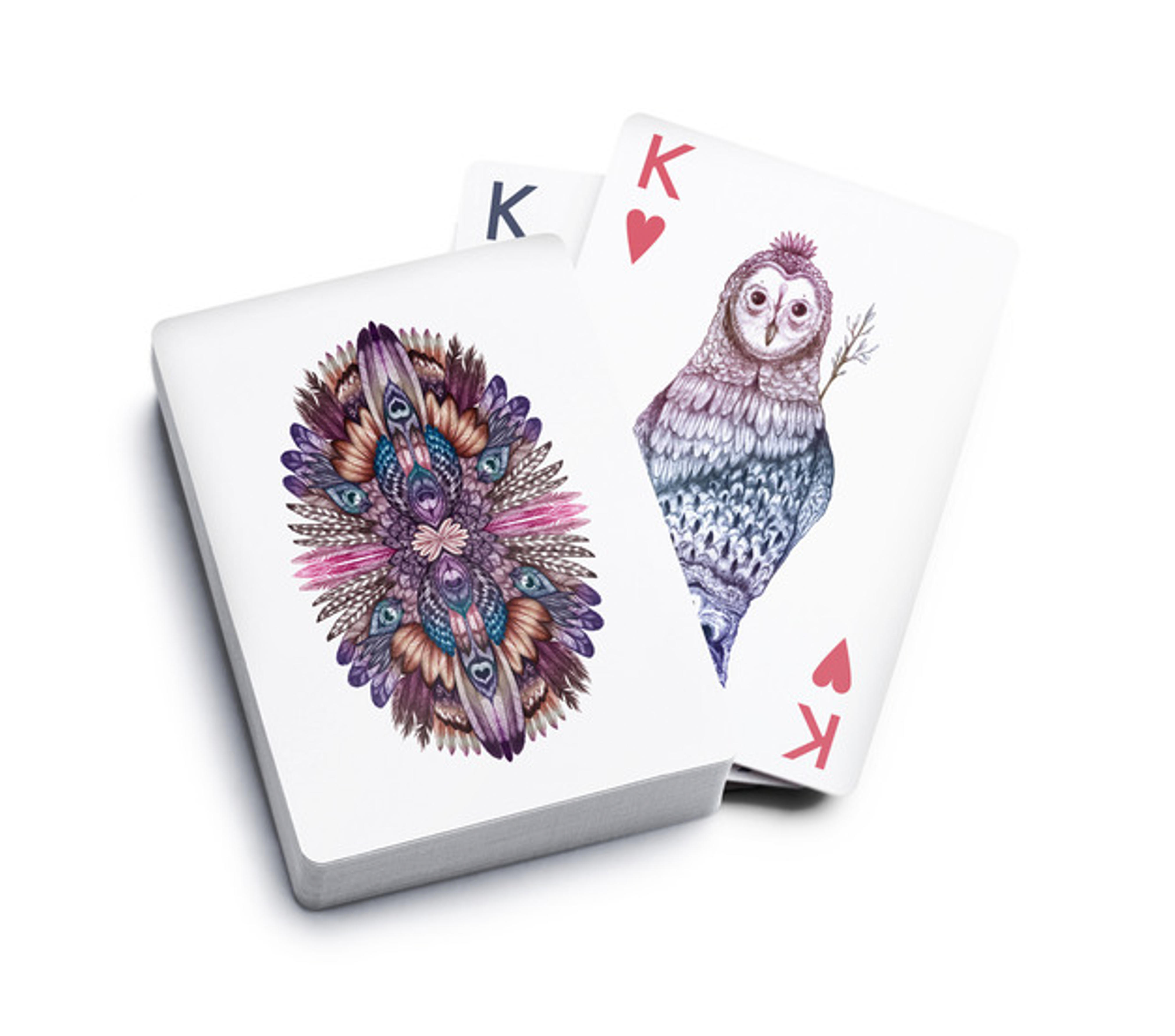 Bicycle Aves by LUX Playing Cards
