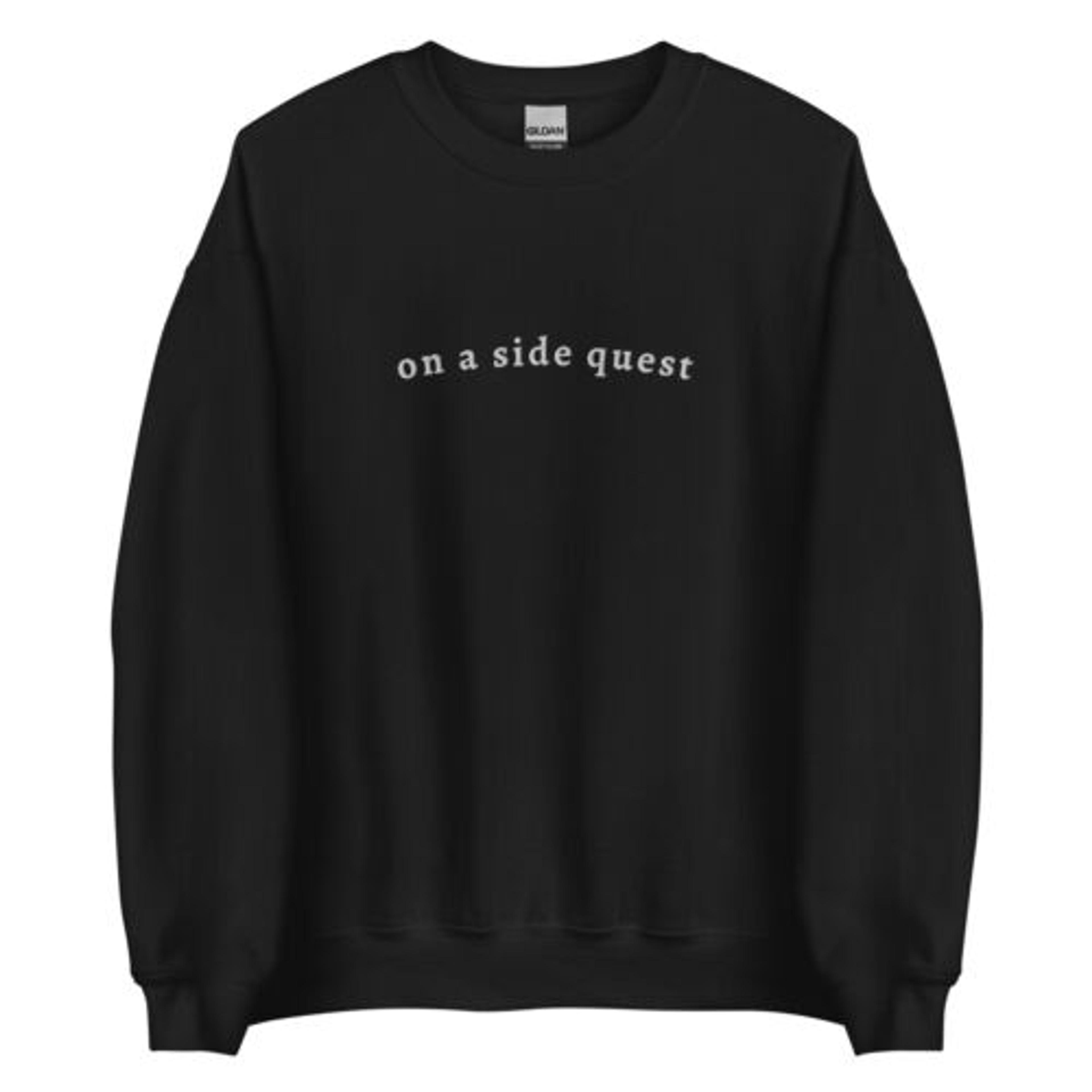 On a side quest — RPG crewneck sweatshirt | eBay